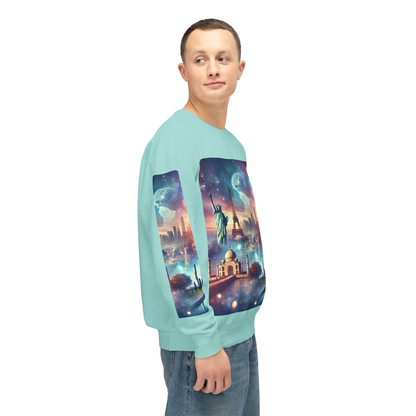 Unisex Lightweight Crewneck Sweatshirt