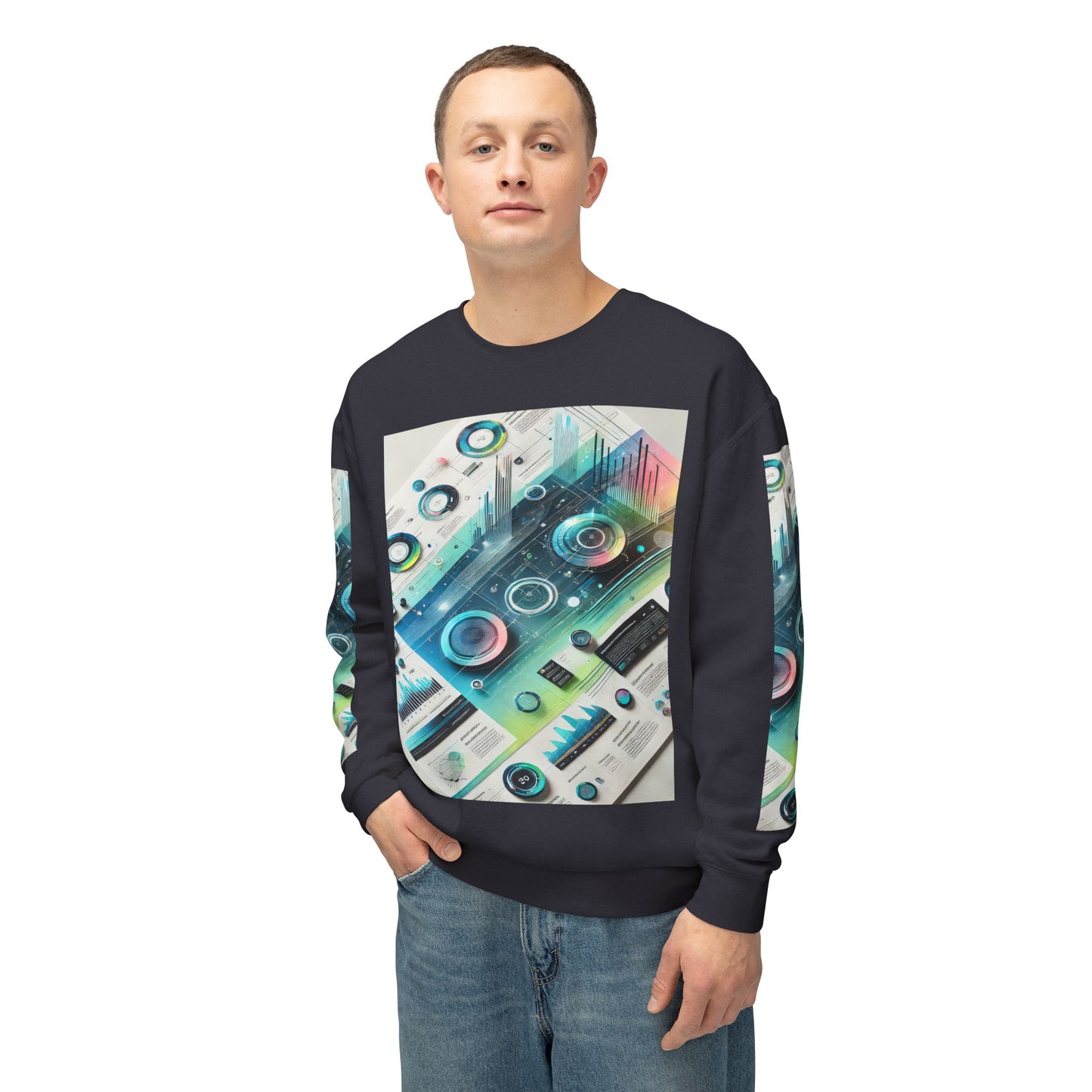 Unisex Lightweight Crewneck Sweatshirt