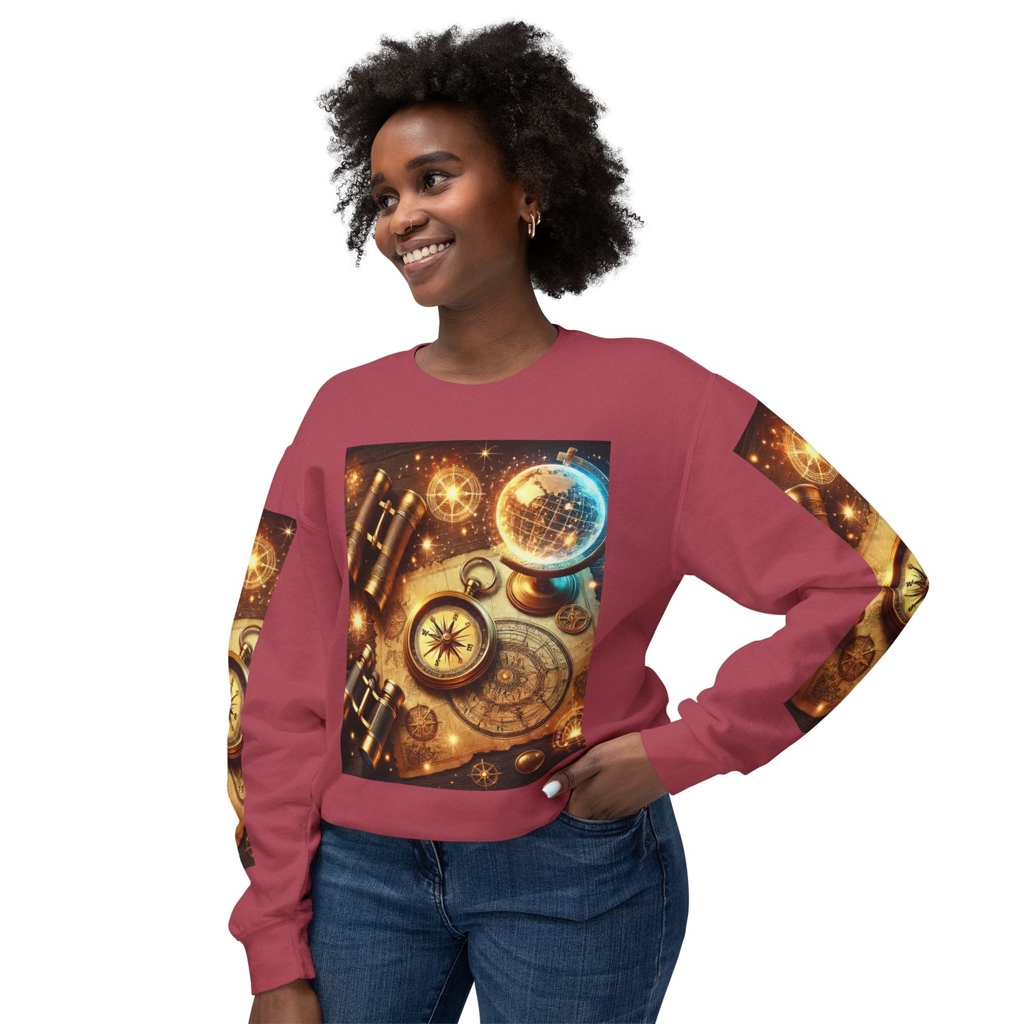 Unisex Lightweight Crewneck Sweatshirt