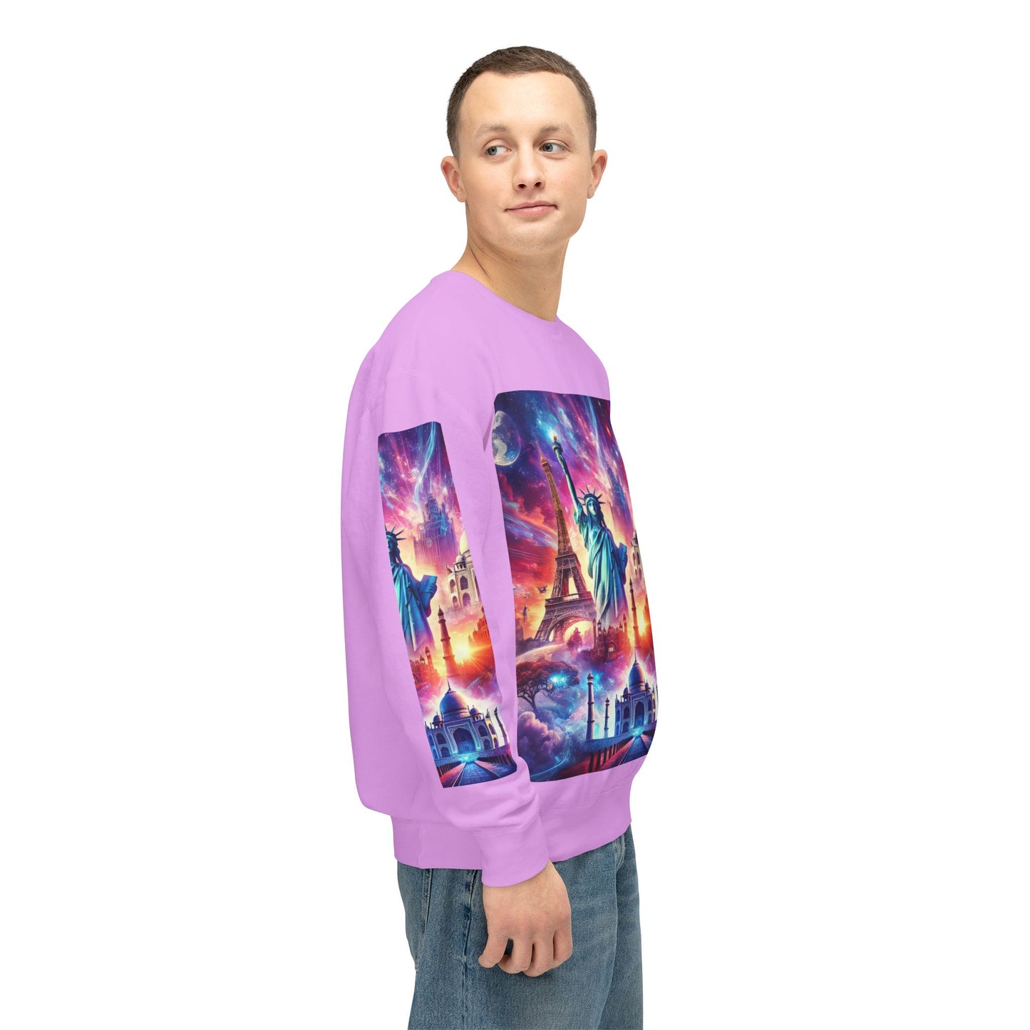 Unisex Lightweight Crewneck Sweatshirt