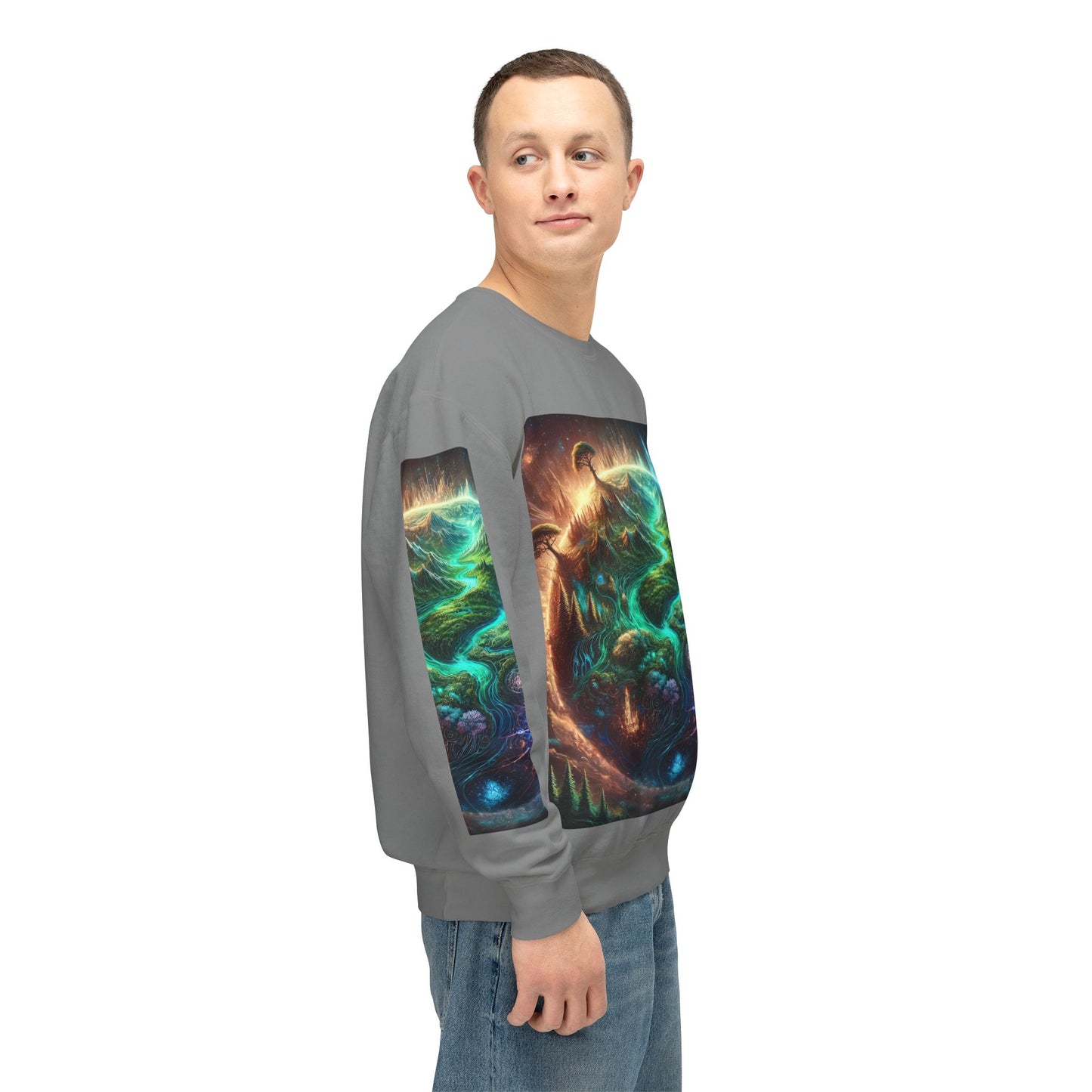 Unisex Lightweight Crewneck Sweatshirt