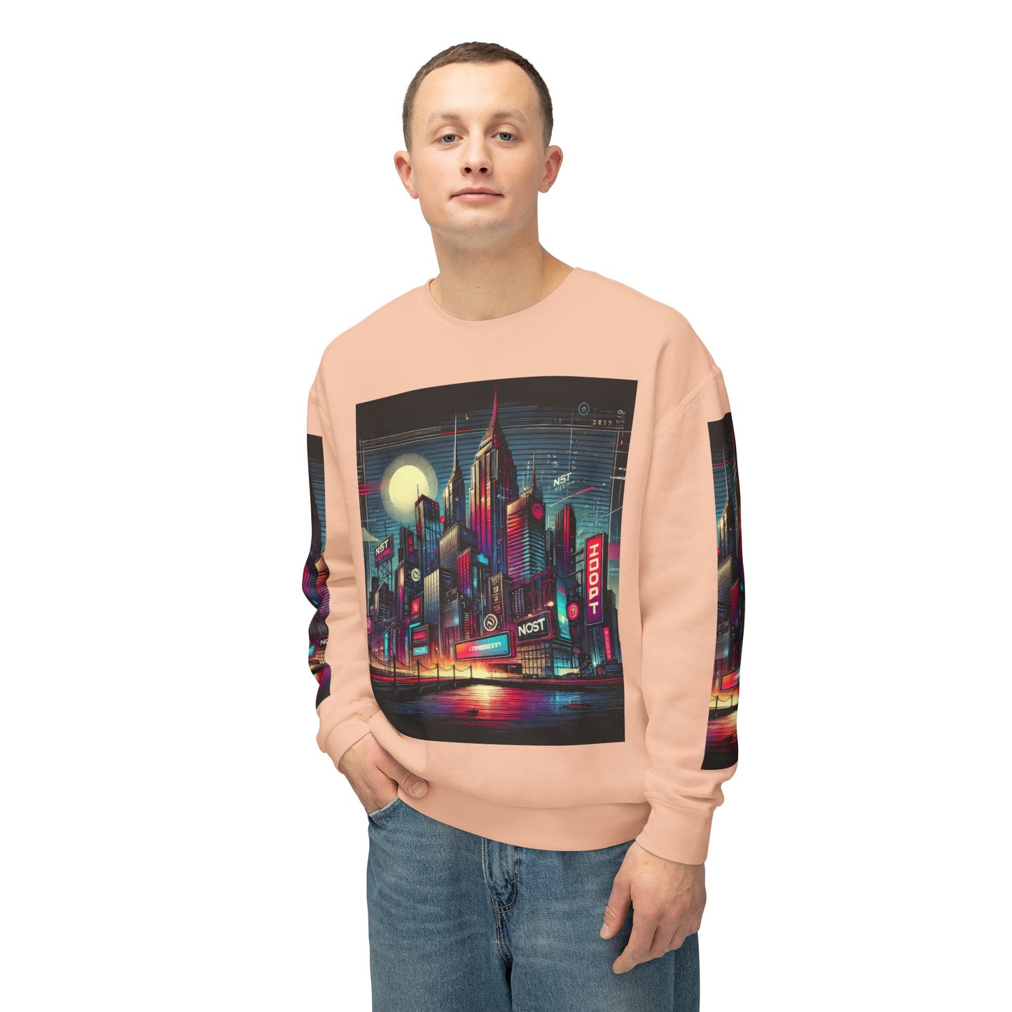 Unisex Lightweight Crewneck Sweatshirt