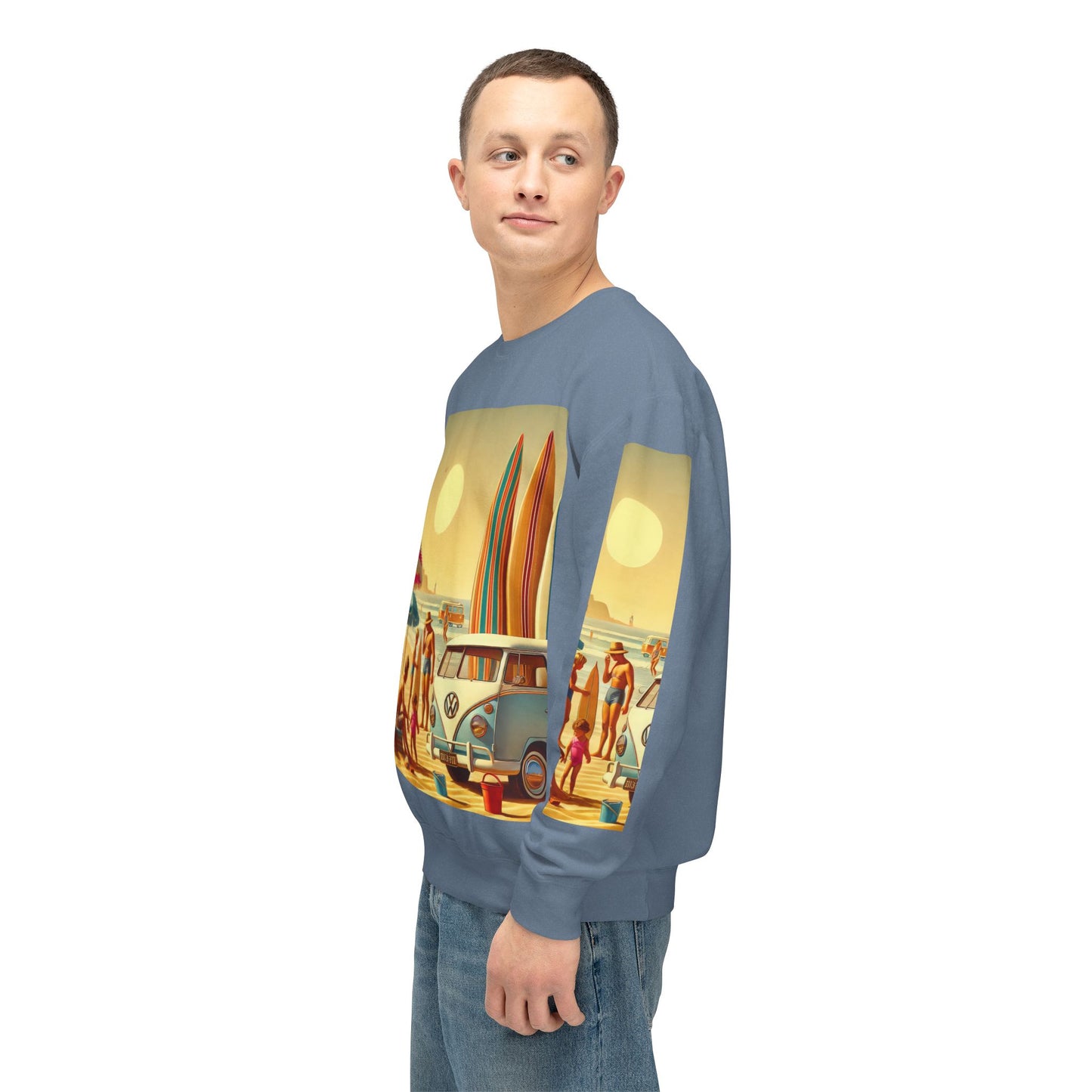 Unisex Lightweight Crewneck Sweatshirt