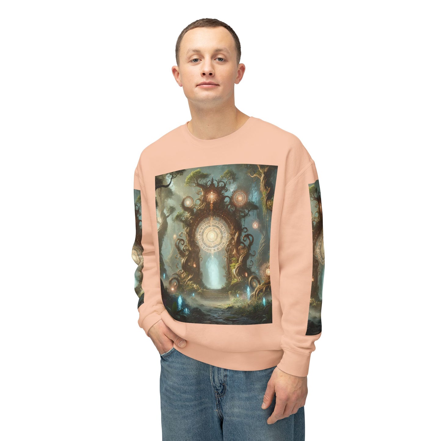 Unisex Lightweight Crewneck Sweatshirt