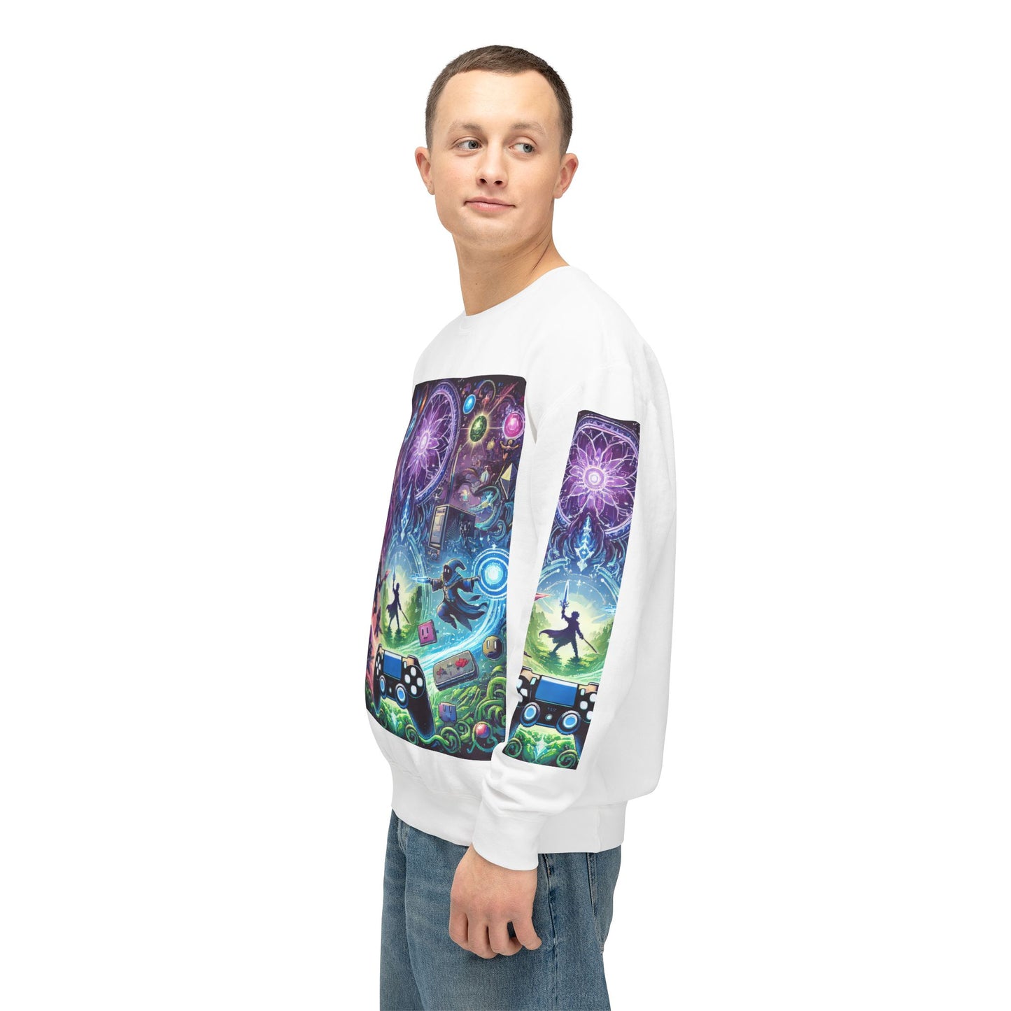 Unisex Lightweight Crewneck Sweatshirt