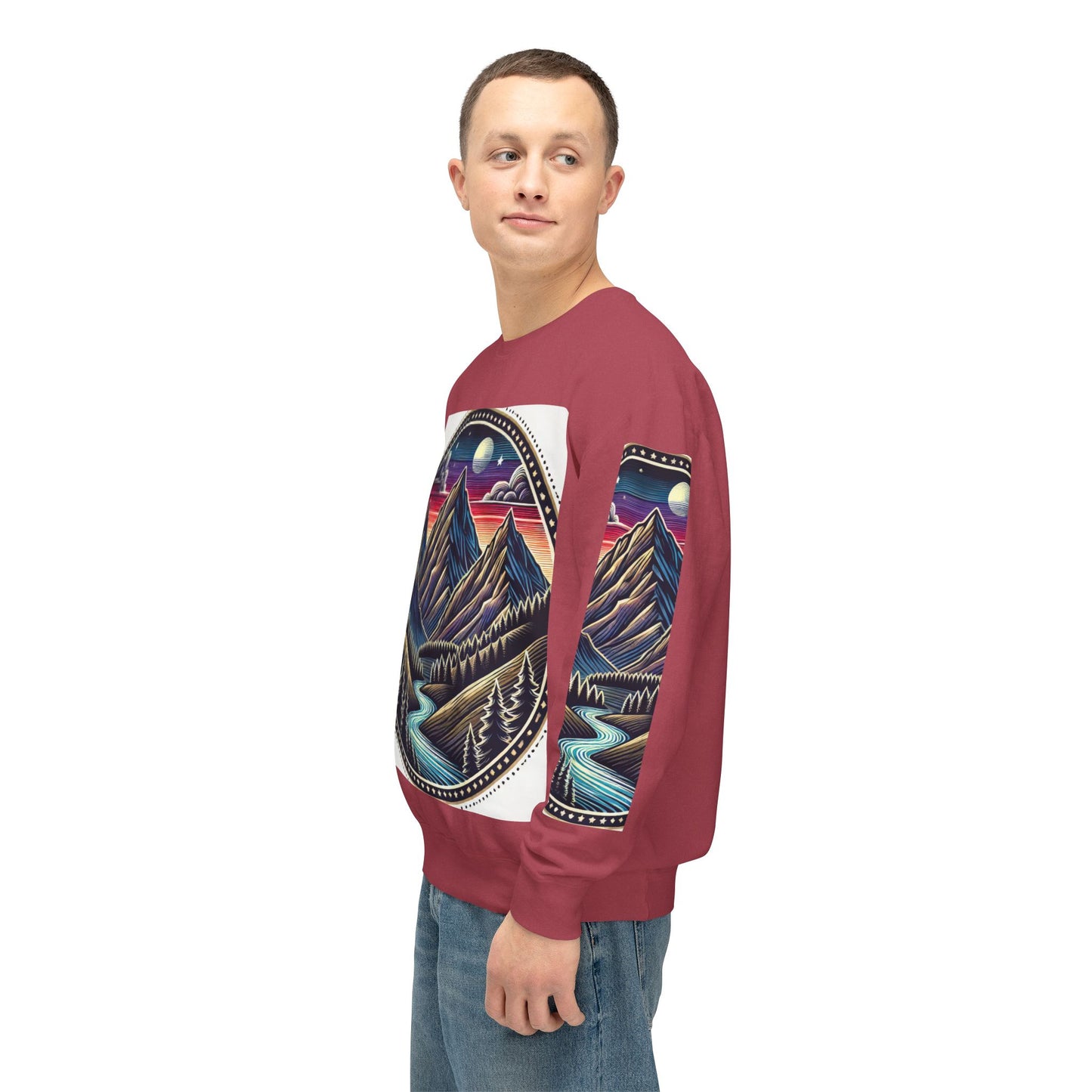 Unisex Lightweight Crewneck Sweatshirt