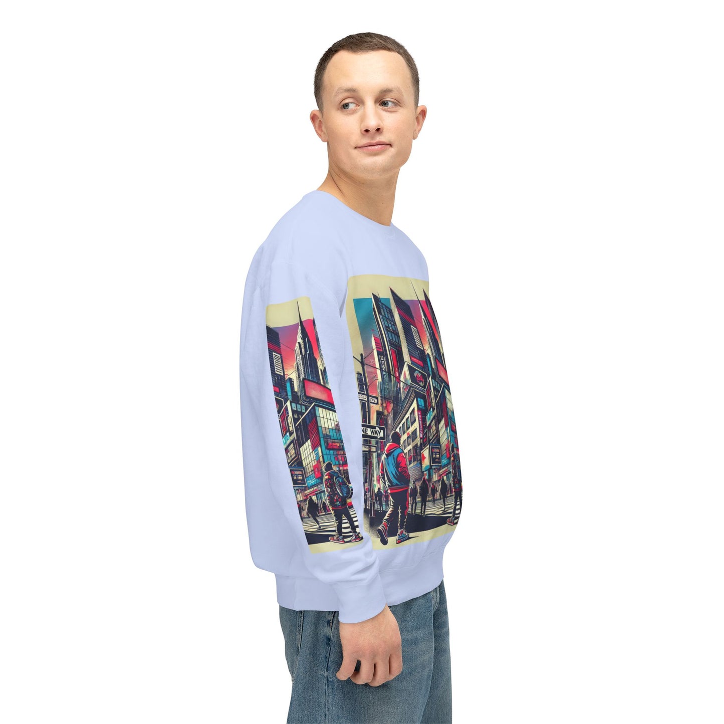 Unisex Lightweight Crewneck Sweatshirt