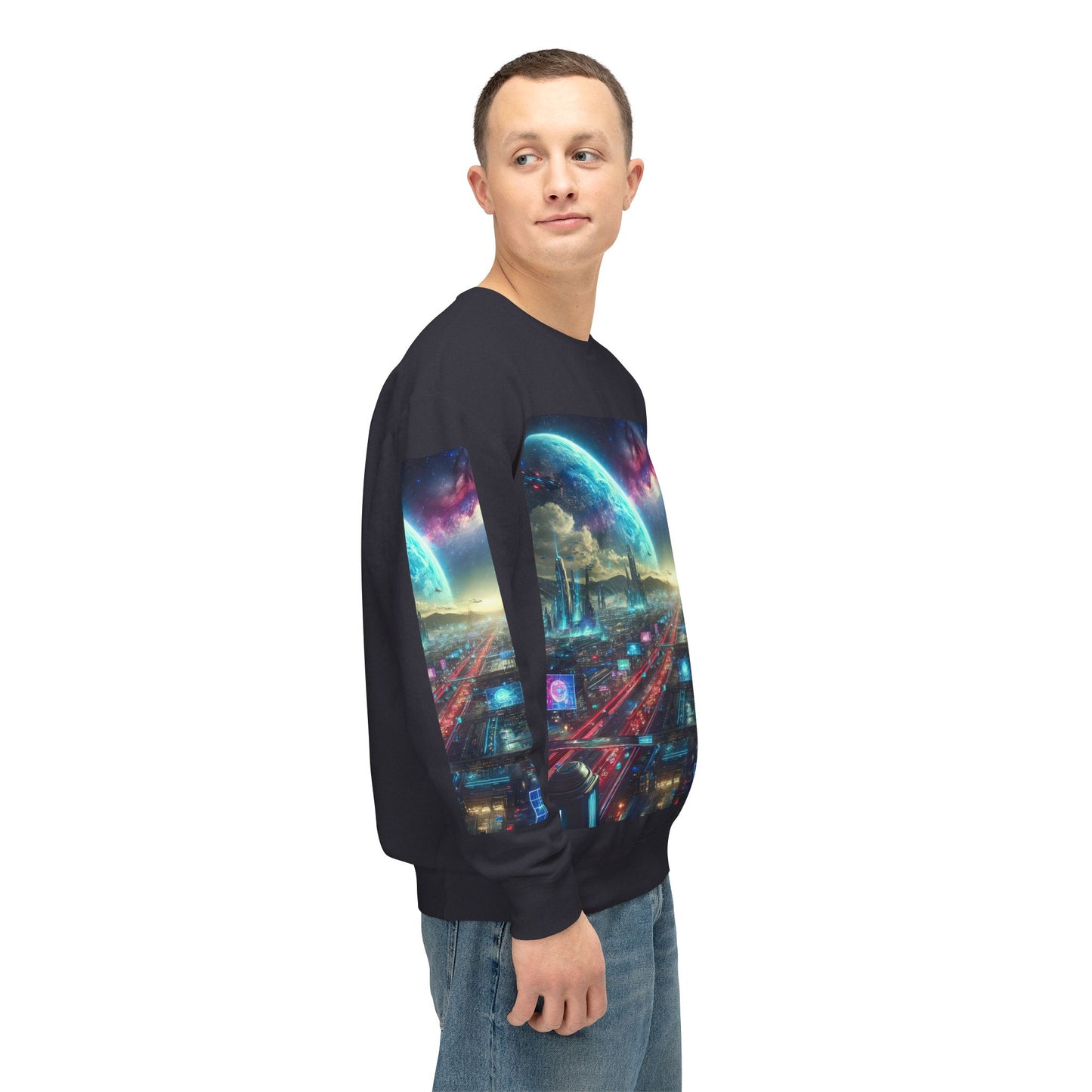 Unisex Lightweight Crewneck Sweatshirt