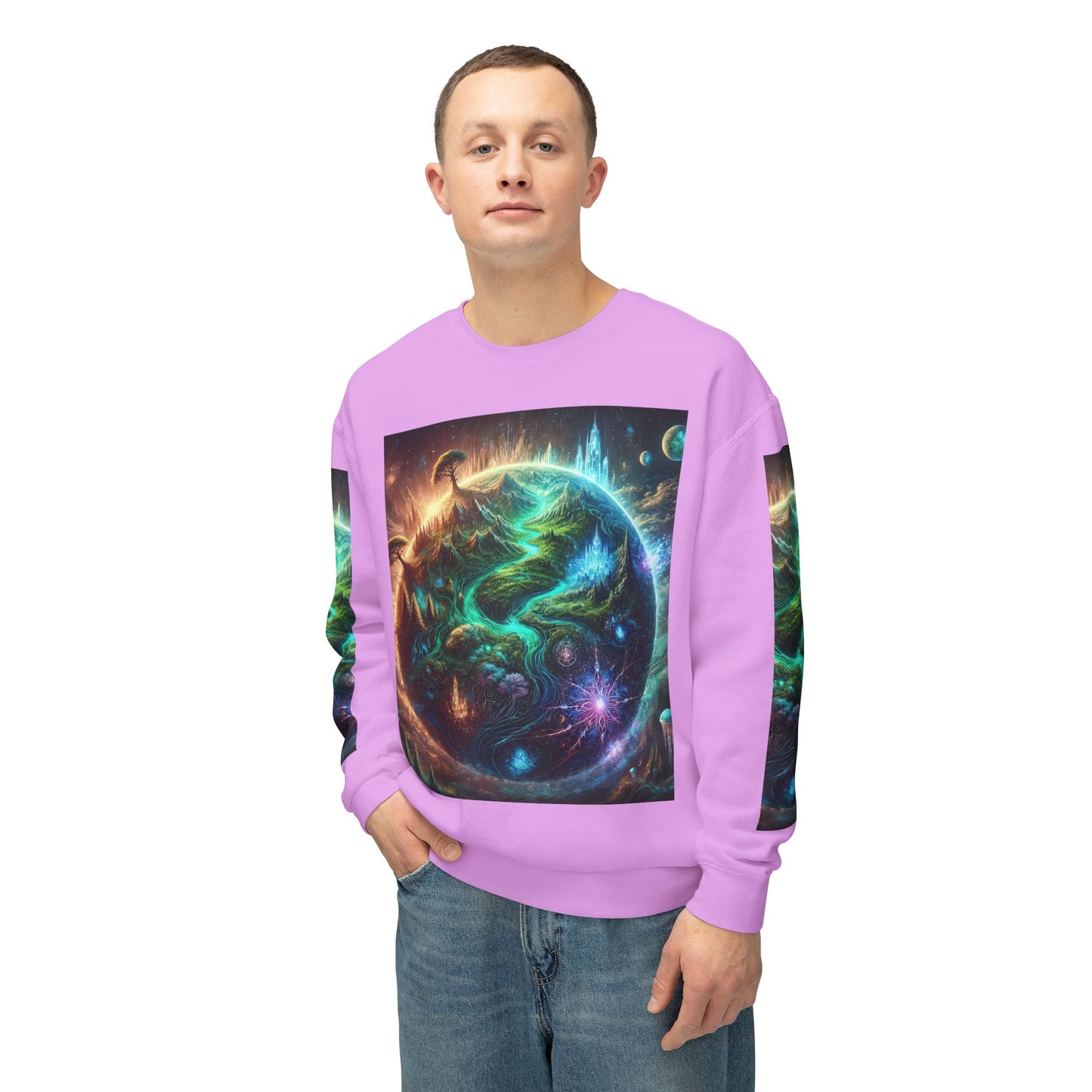 Unisex Lightweight Crewneck Sweatshirt