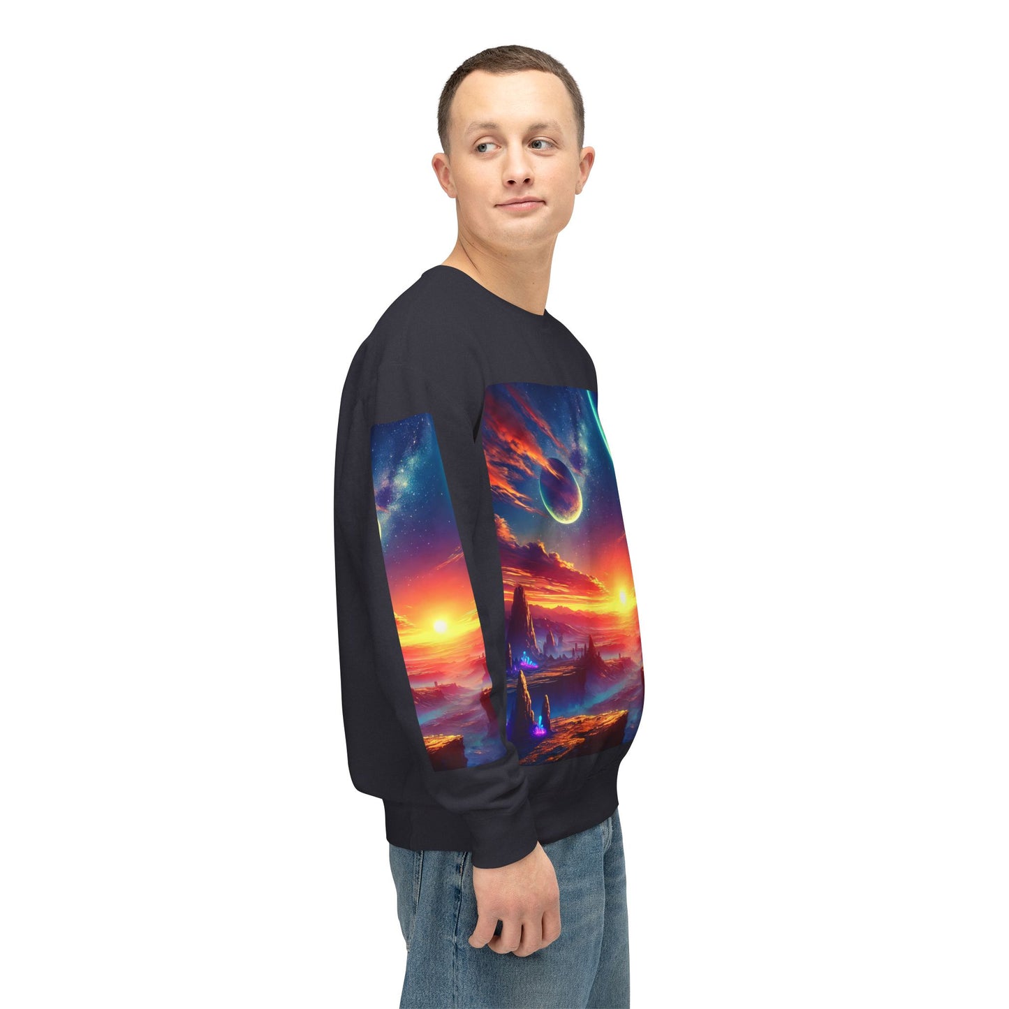 Unisex Lightweight Crewneck Sweatshirt