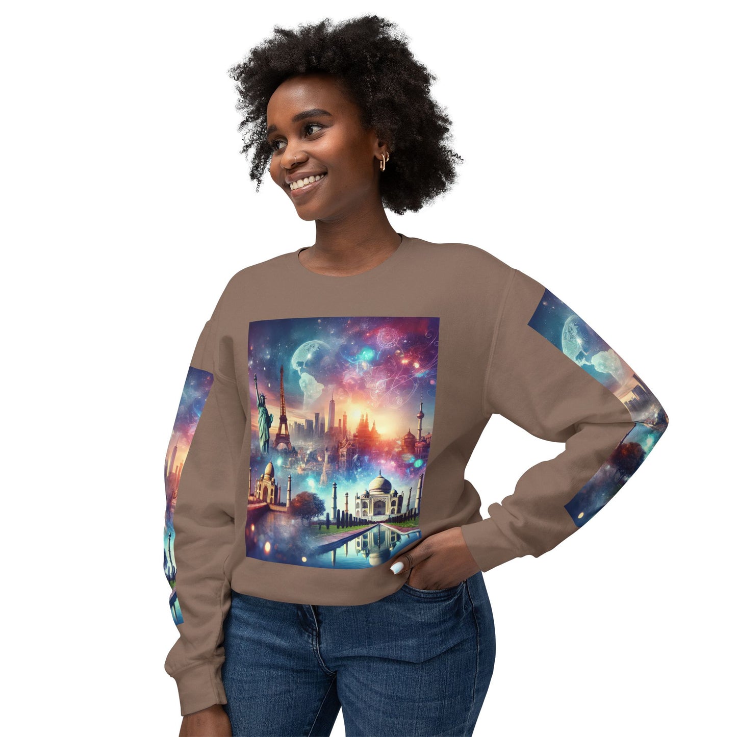 Unisex Lightweight Crewneck Sweatshirt