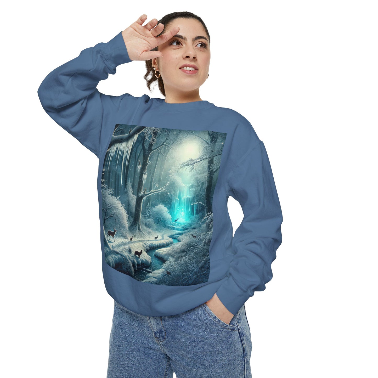 Unisex Garment-Dyed Sweatshirt