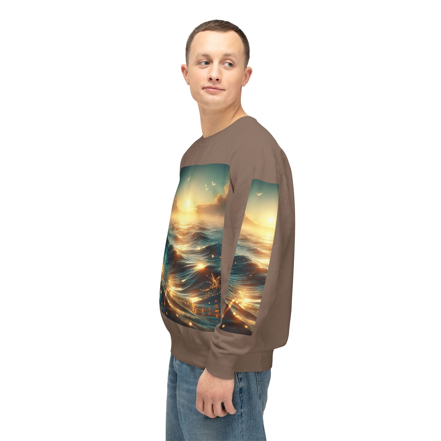 Unisex Lightweight Crewneck Sweatshirt