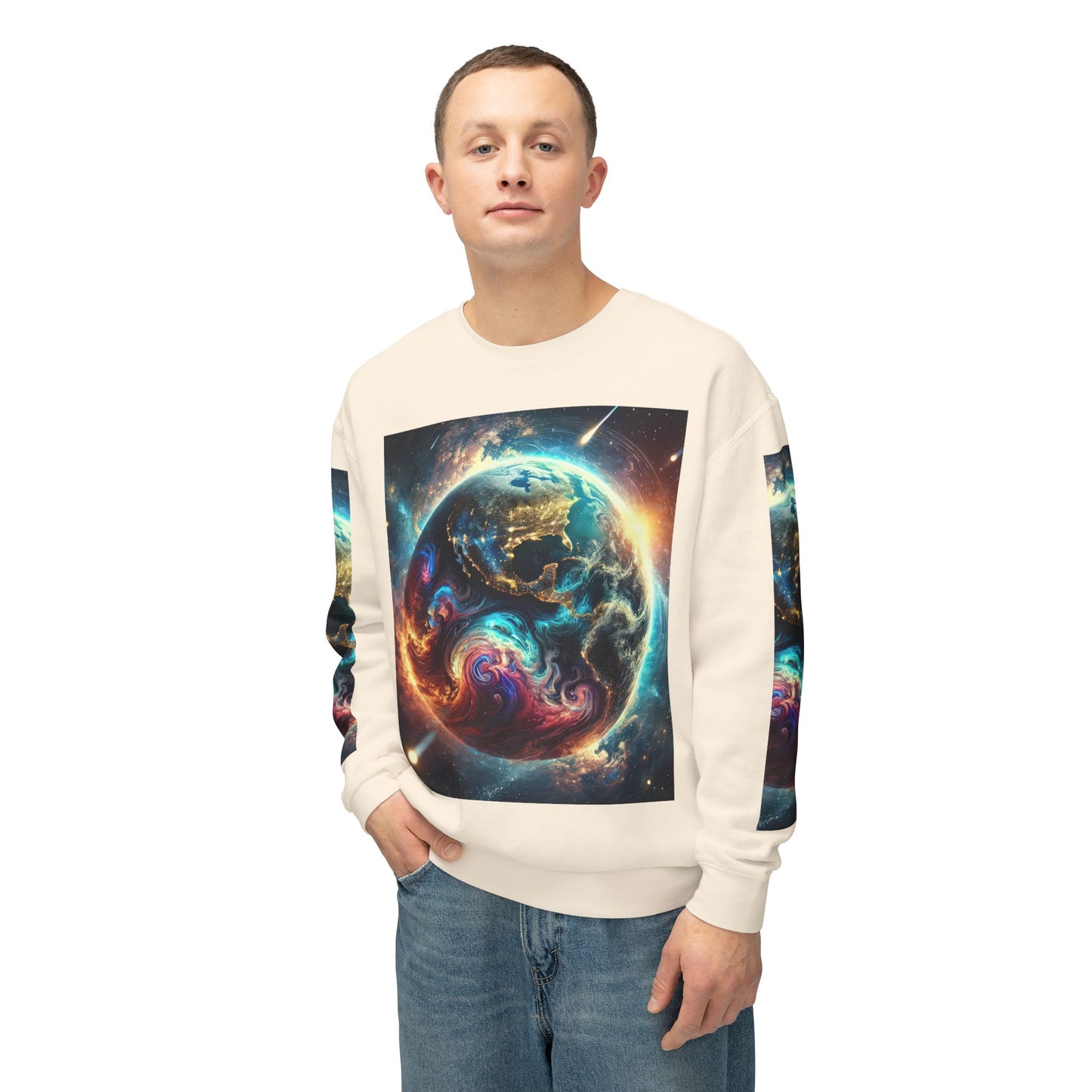 Unisex Lightweight Crewneck Sweatshirt