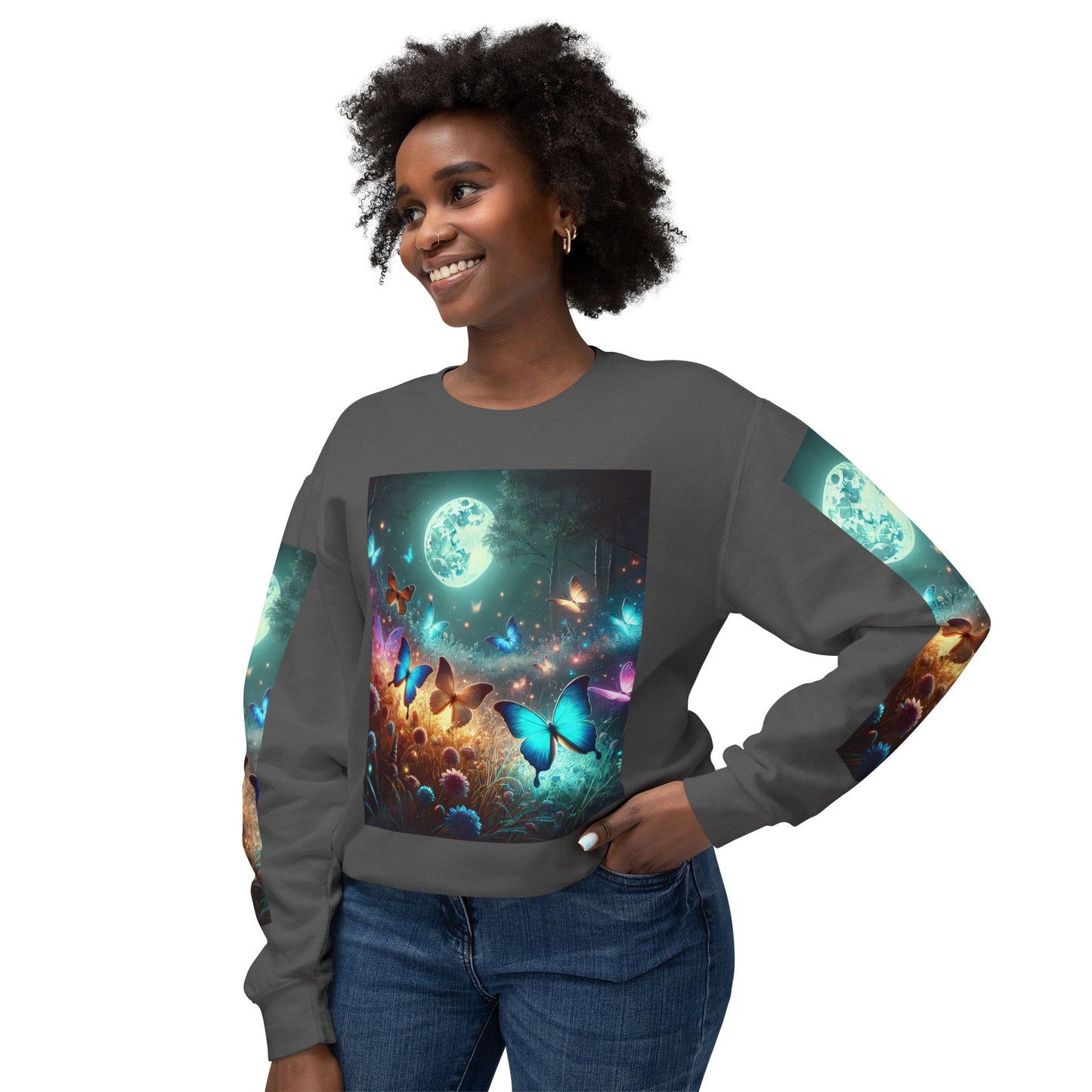 Unisex Lightweight Crewneck Sweatshirt