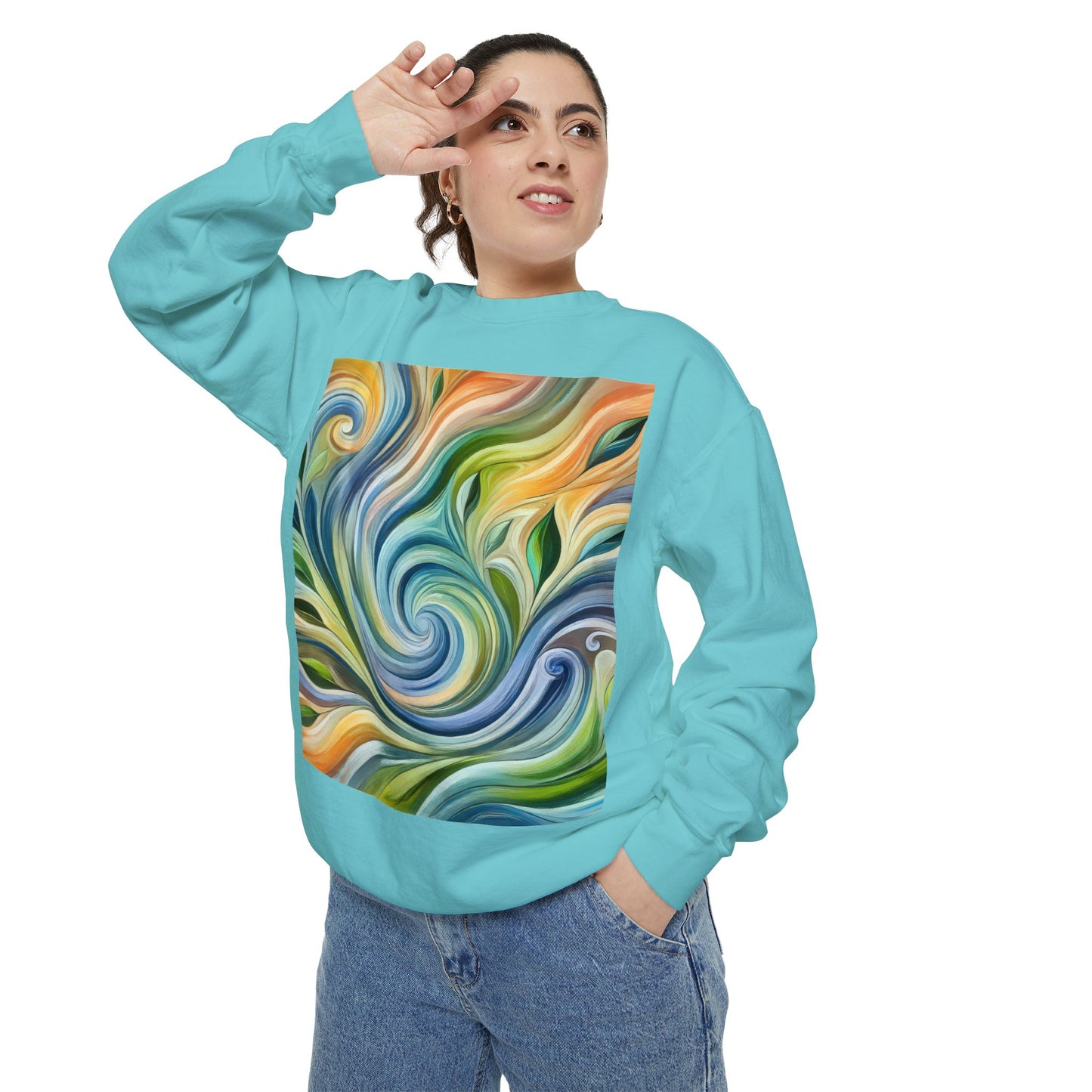 Unisex Garment-Dyed Sweatshirt