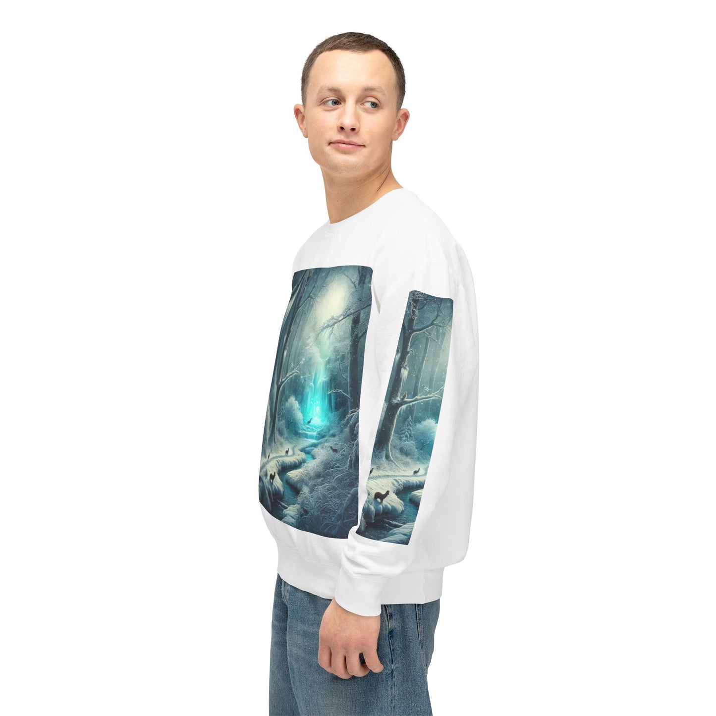 Unisex Lightweight Crewneck Sweatshirt