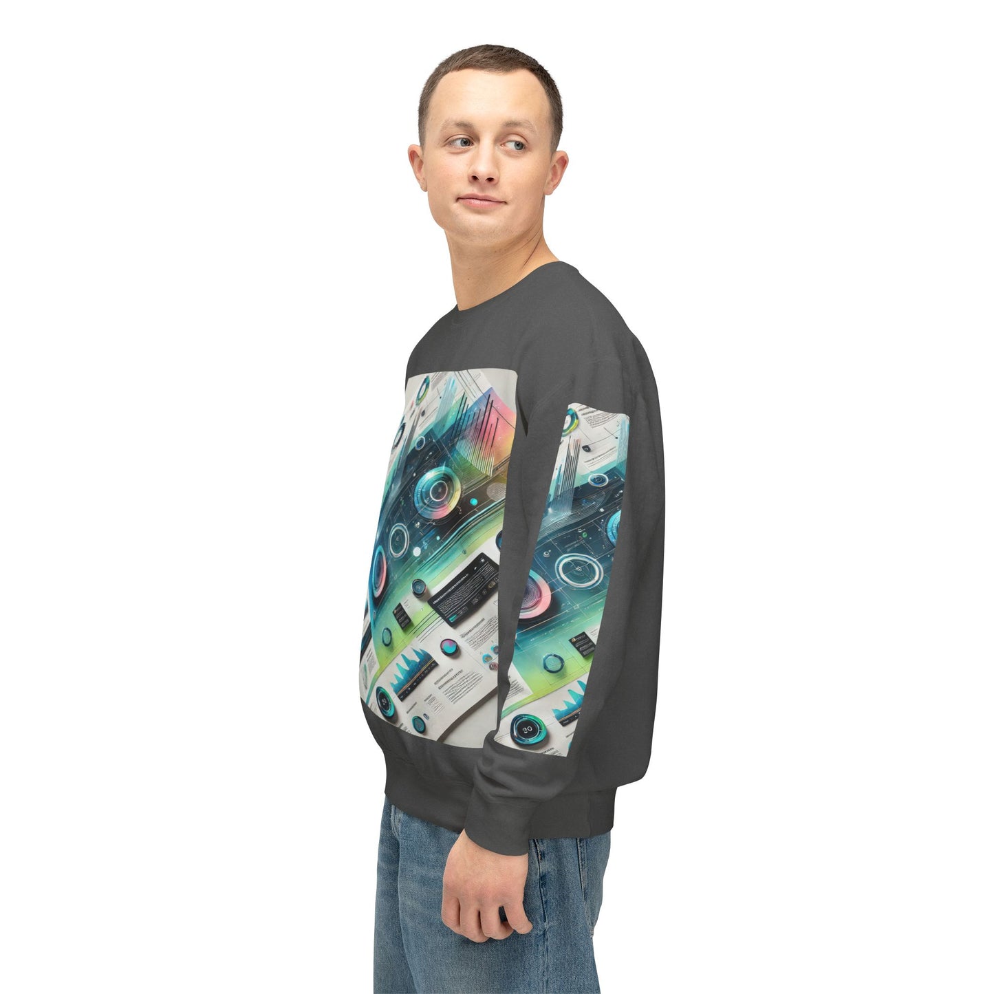 Unisex Lightweight Crewneck Sweatshirt