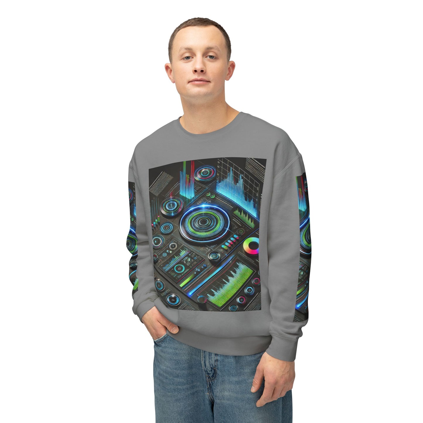 Unisex Lightweight Crewneck Sweatshirt