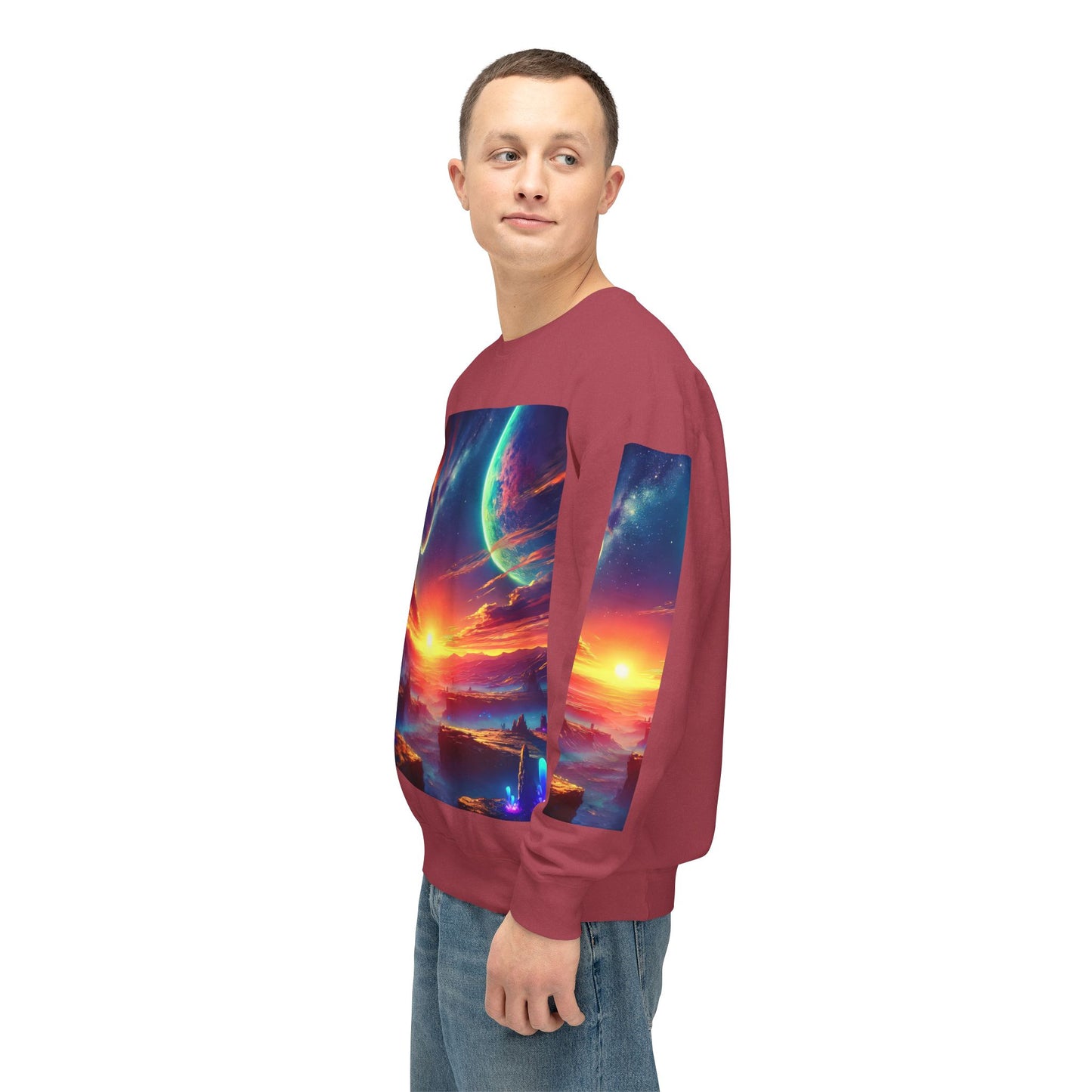 Unisex Lightweight Crewneck Sweatshirt