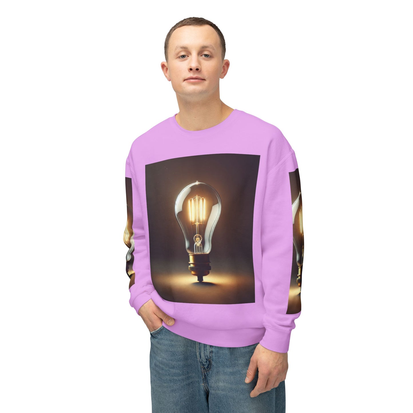 Unisex Lightweight Crewneck Sweatshirt