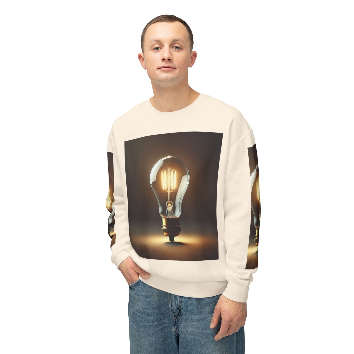 Unisex Lightweight Crewneck Sweatshirt