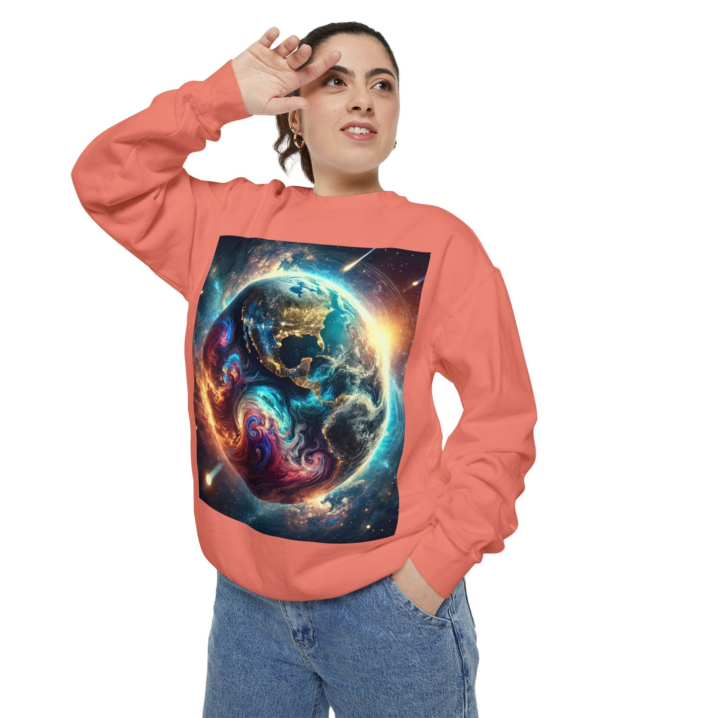 Unisex Garment-Dyed Sweatshirt