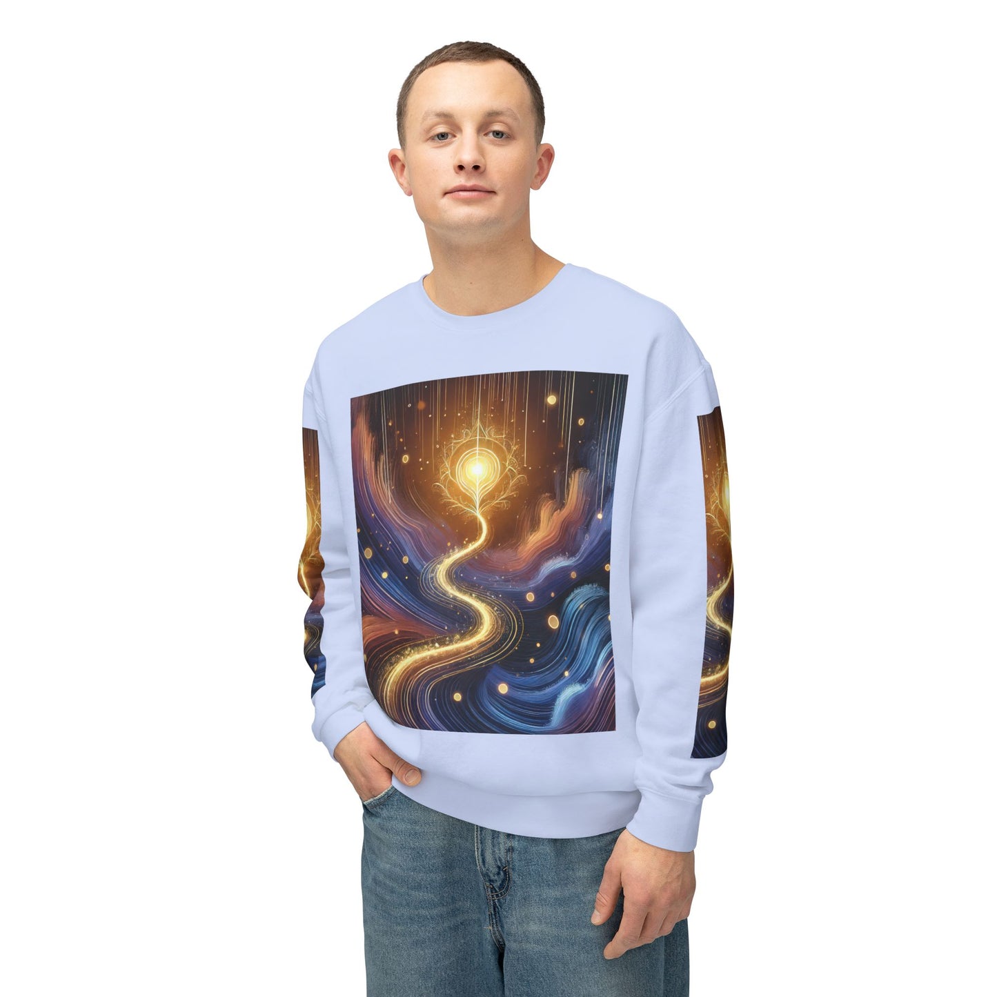 Unisex Lightweight Crewneck Sweatshirt