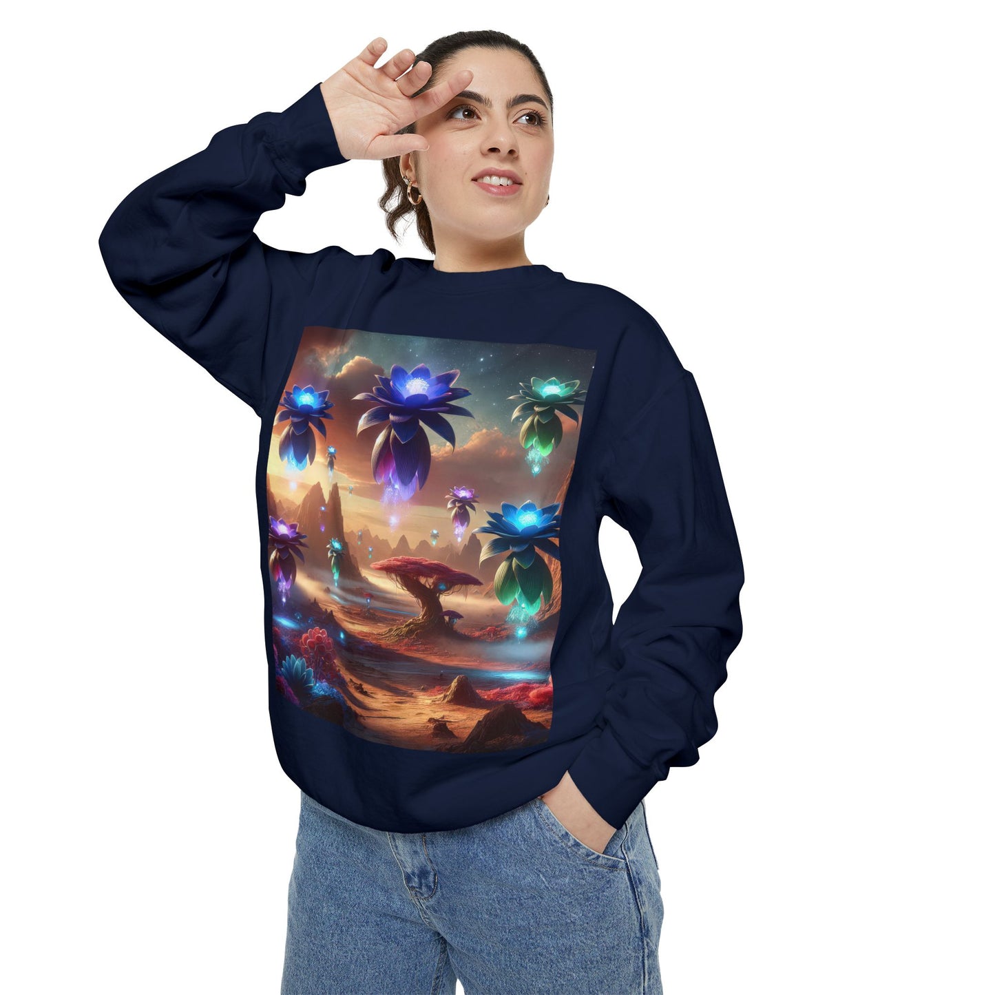 Unisex Garment-Dyed Sweatshirt