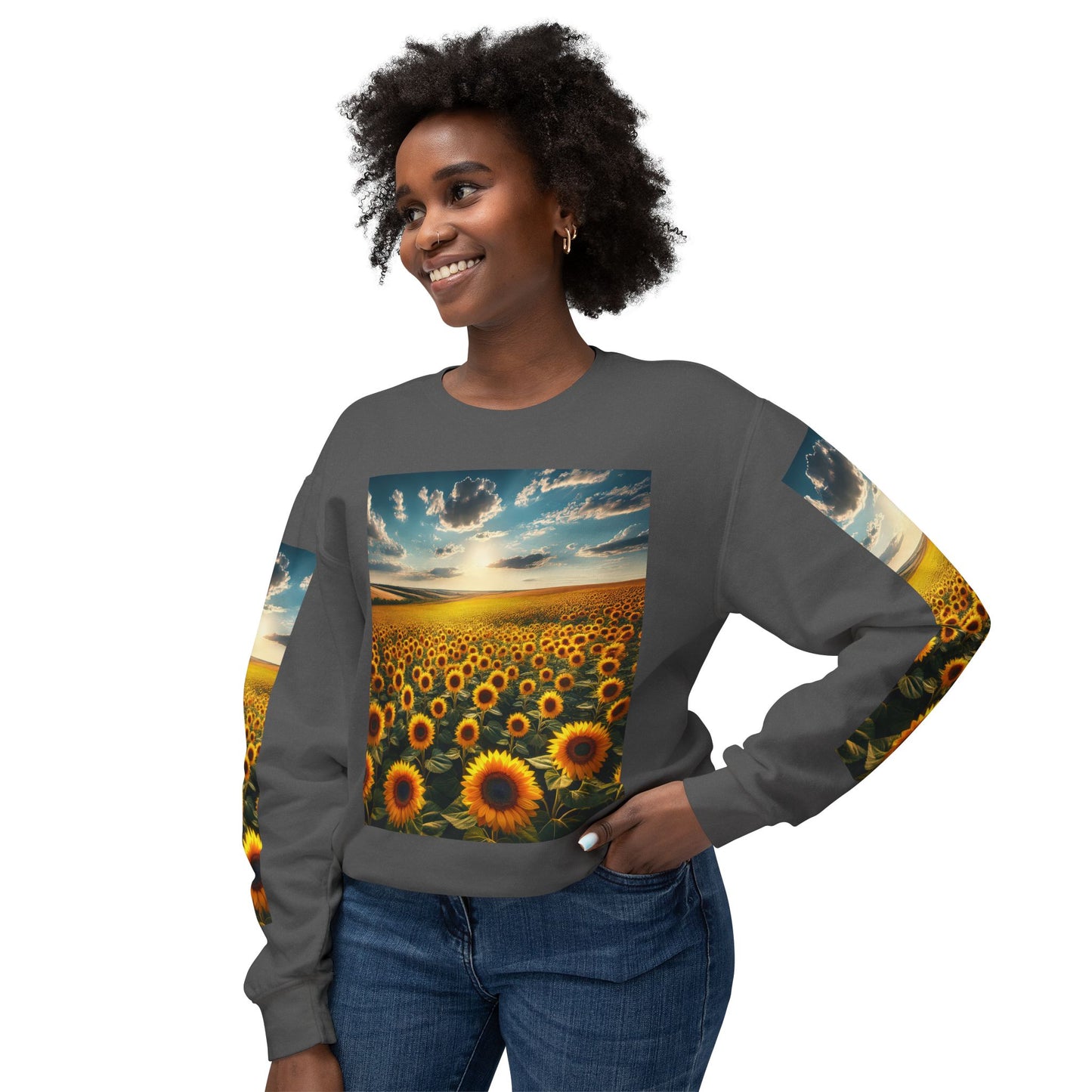 Unisex Lightweight Crewneck Sweatshirt