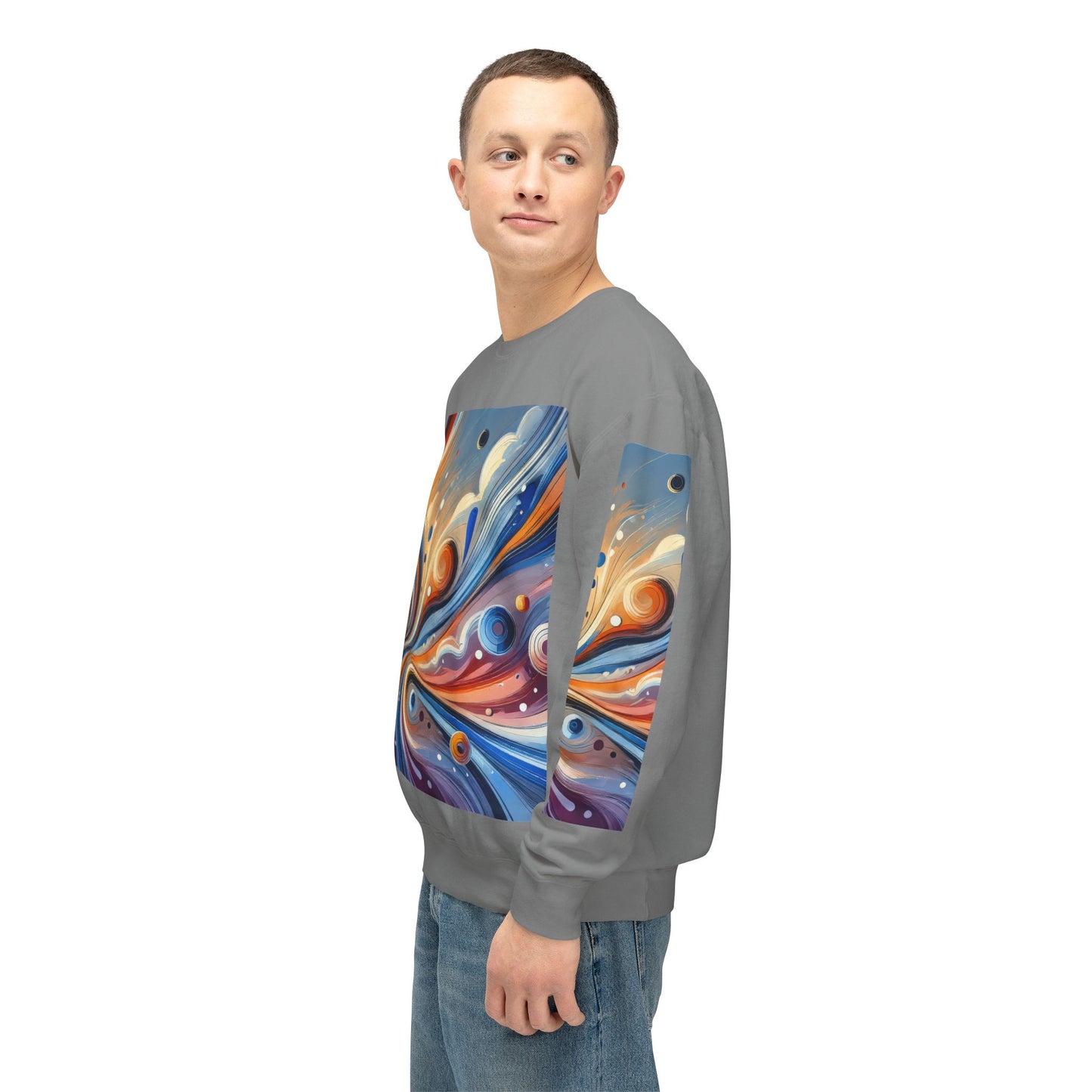 Unisex Lightweight Crewneck Sweatshirt