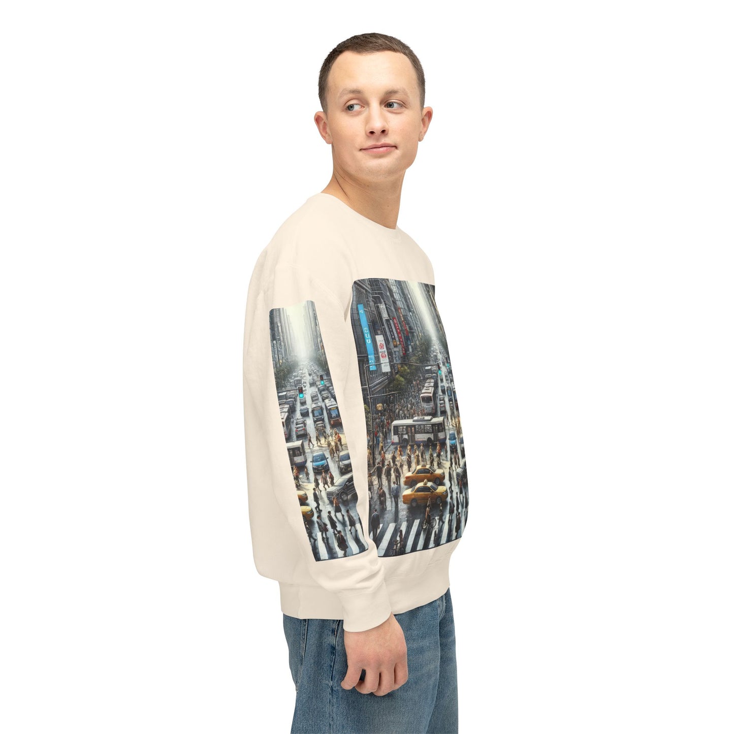 Unisex Lightweight Crewneck Sweatshirt