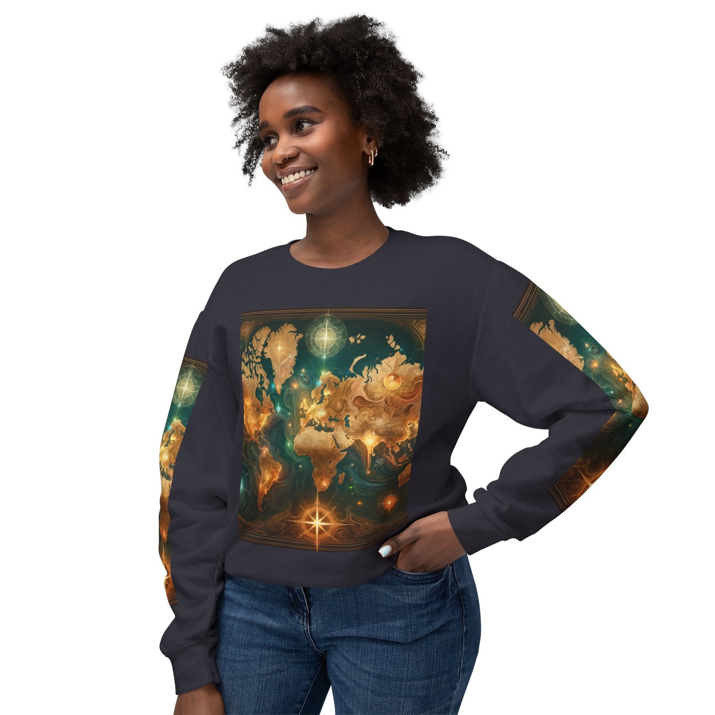 Unisex Lightweight Crewneck Sweatshirt