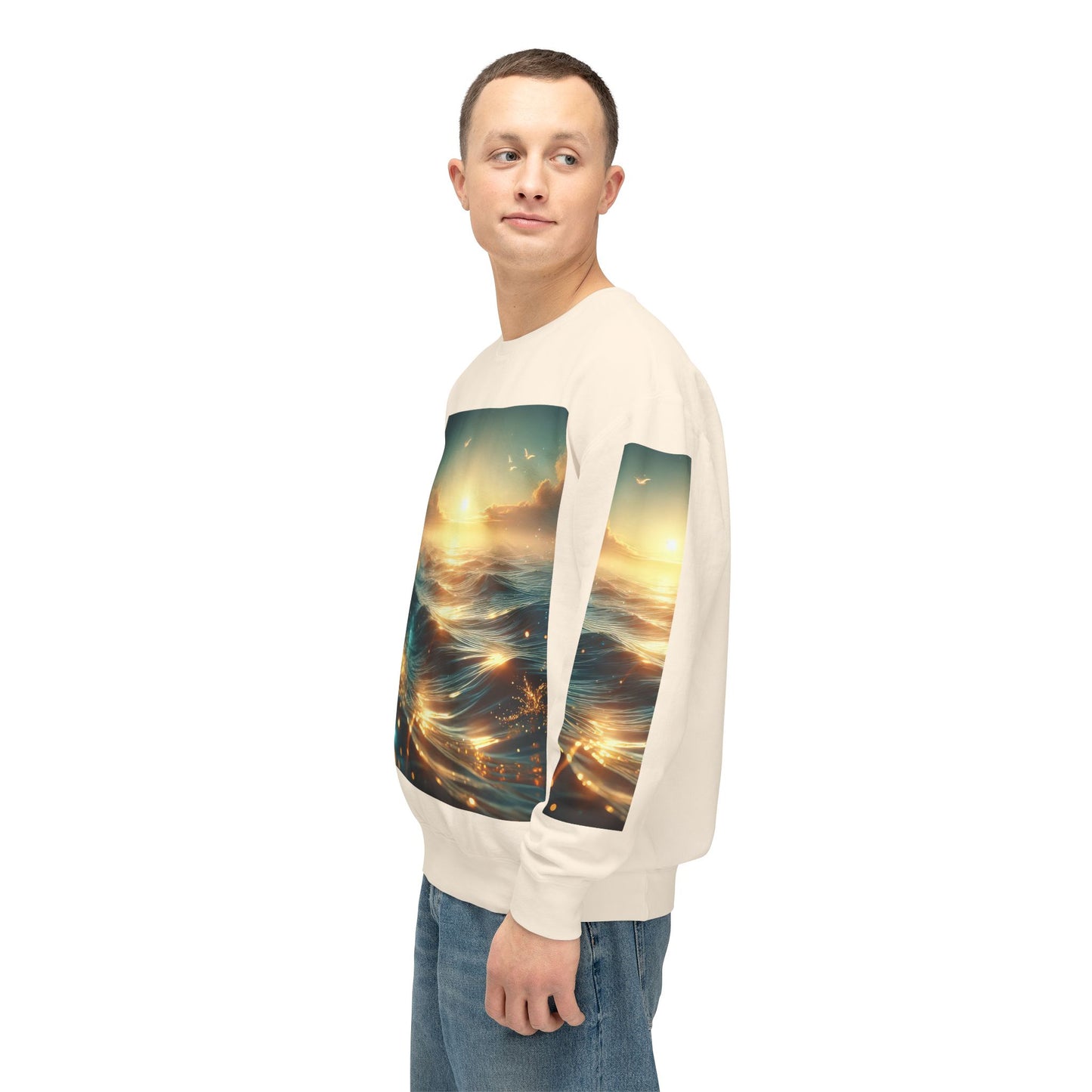 Unisex Lightweight Crewneck Sweatshirt