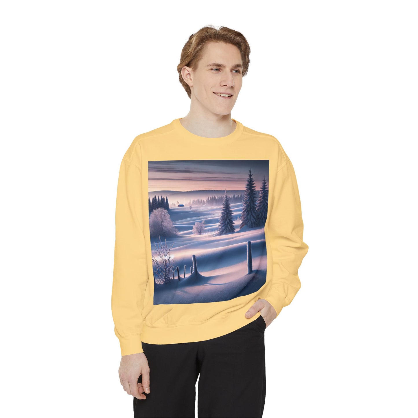 Unisex Garment-Dyed Sweatshirt