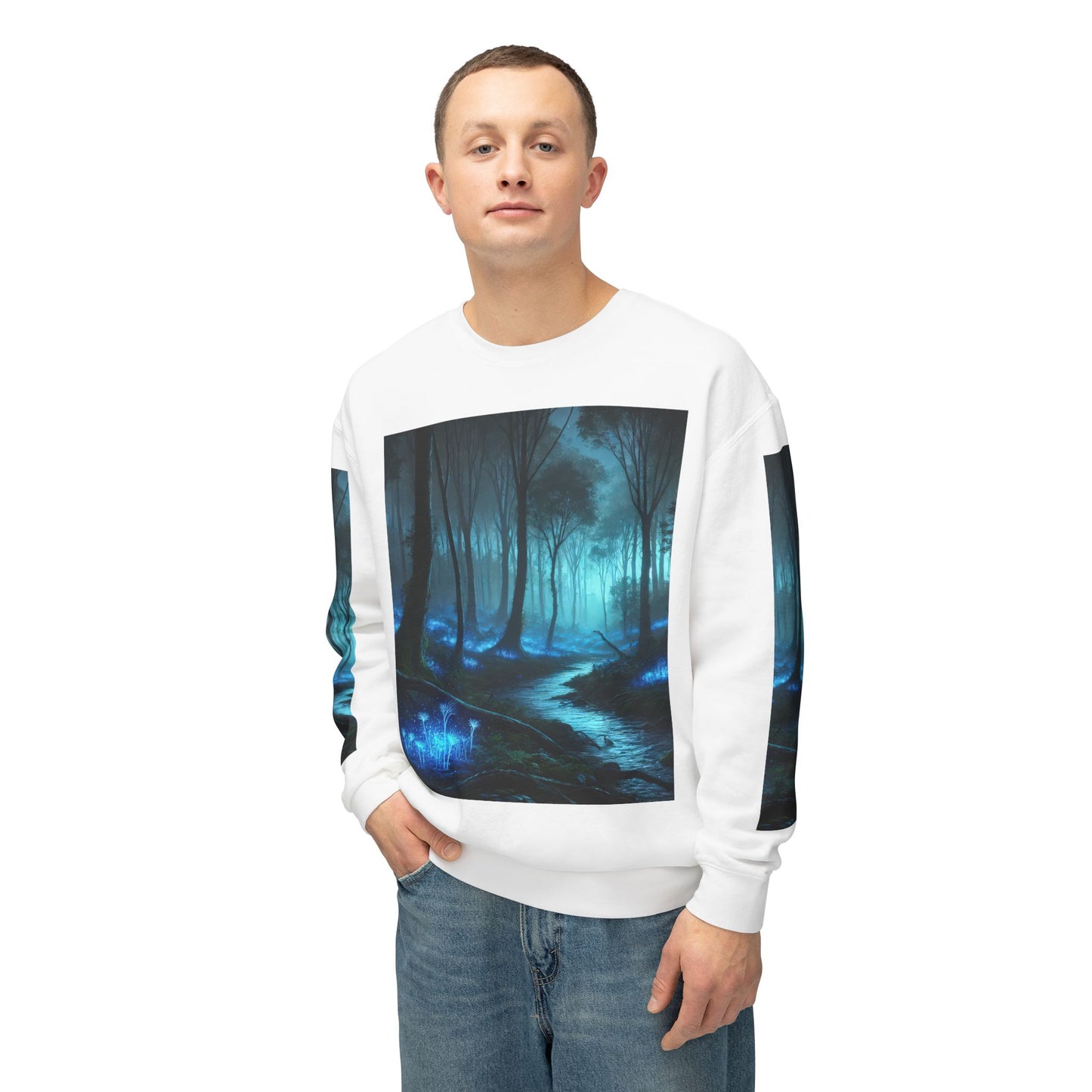 Unisex Lightweight Crewneck Sweatshirt