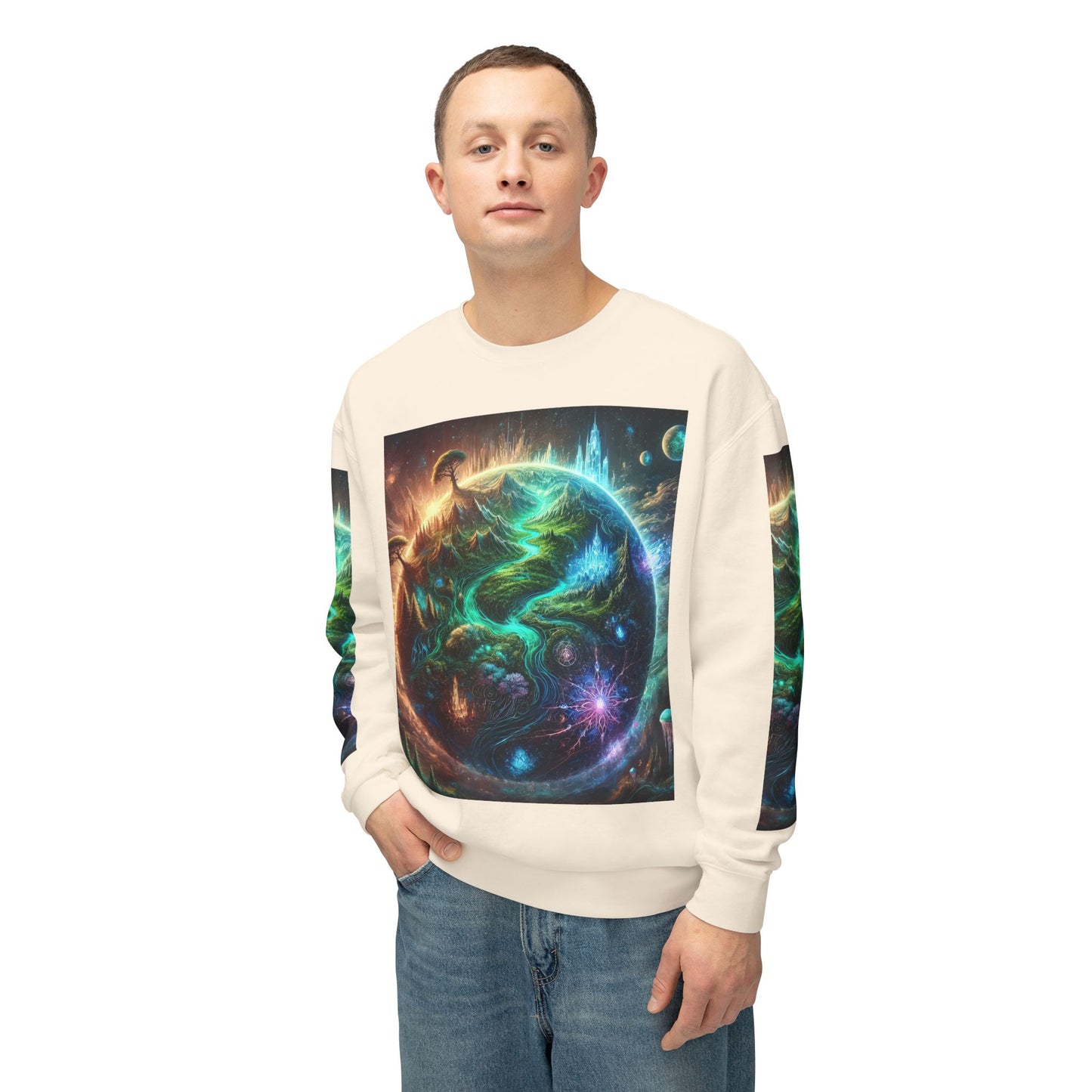 Unisex Lightweight Crewneck Sweatshirt