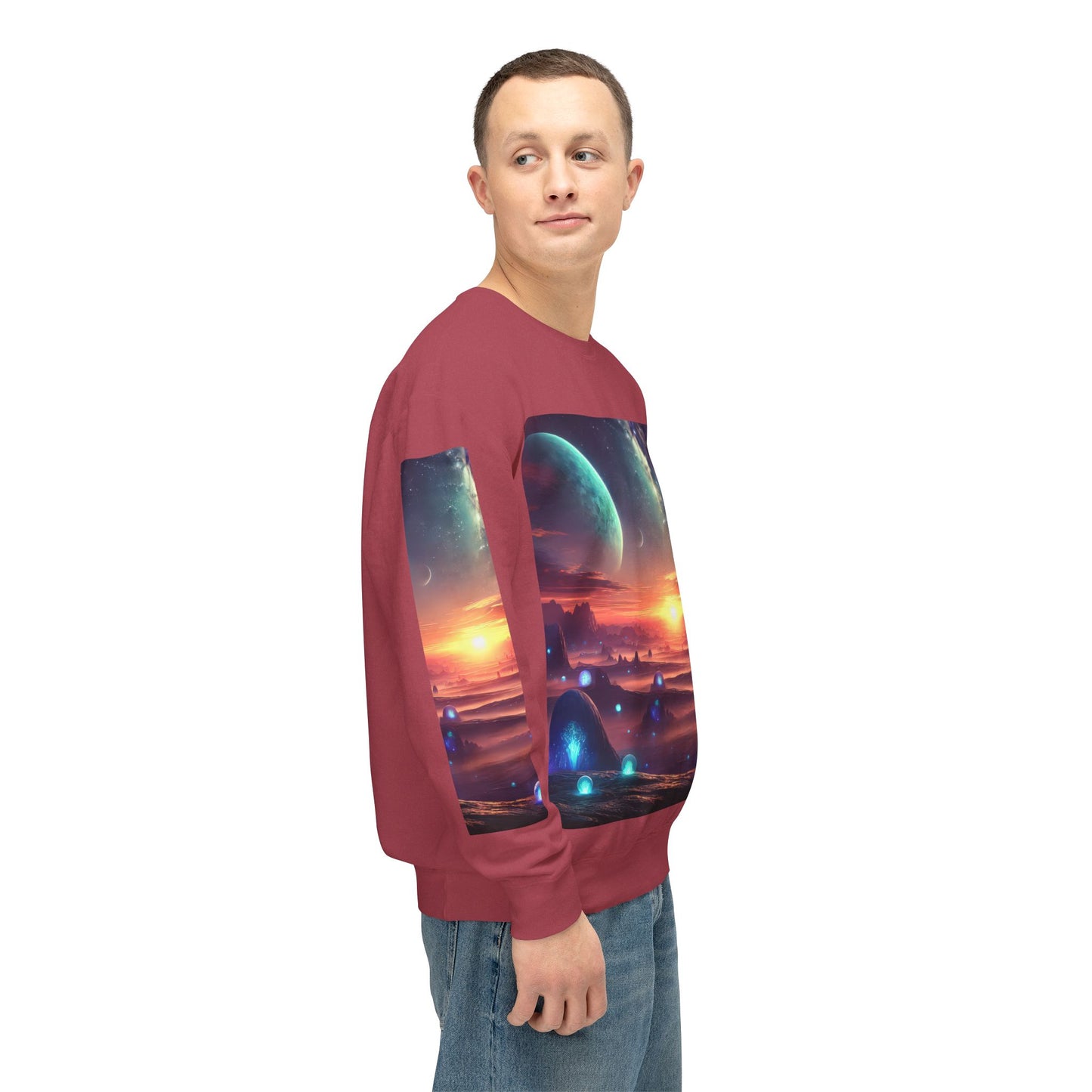 Unisex Lightweight Crewneck Sweatshirt