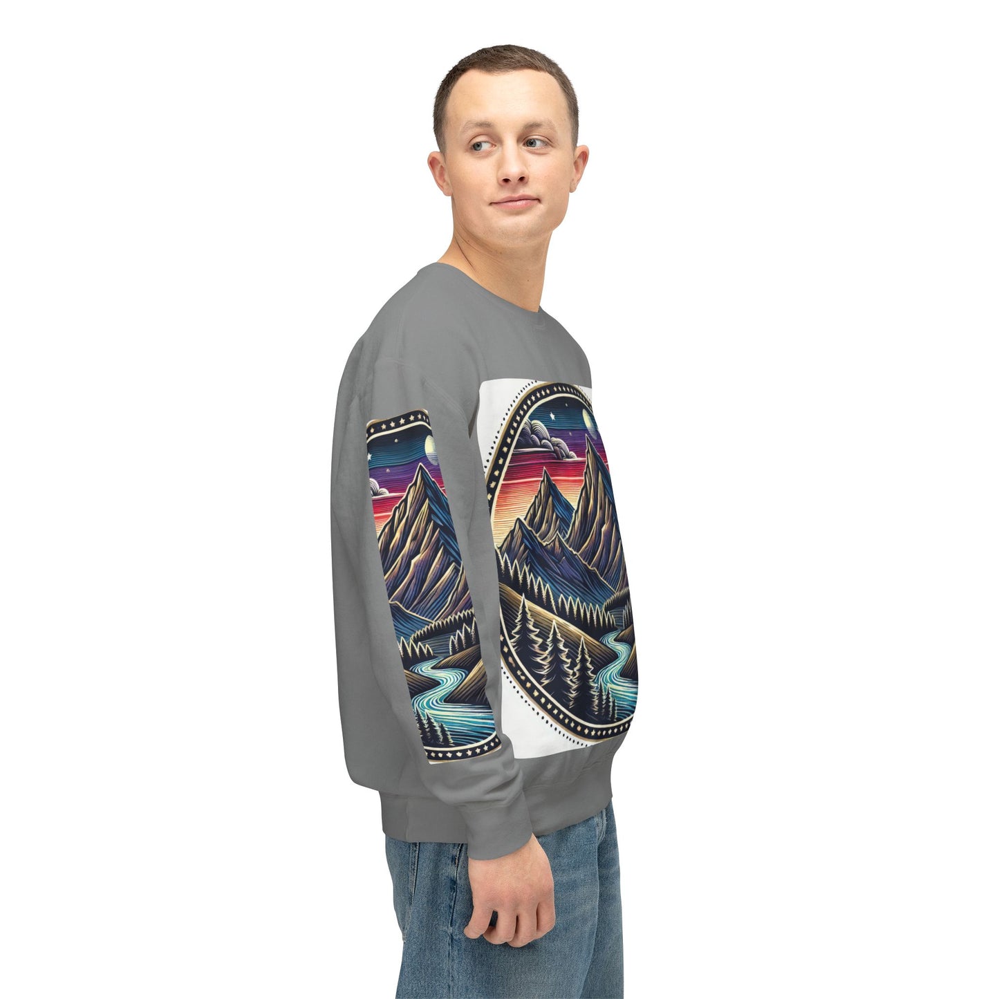 Unisex Lightweight Crewneck Sweatshirt