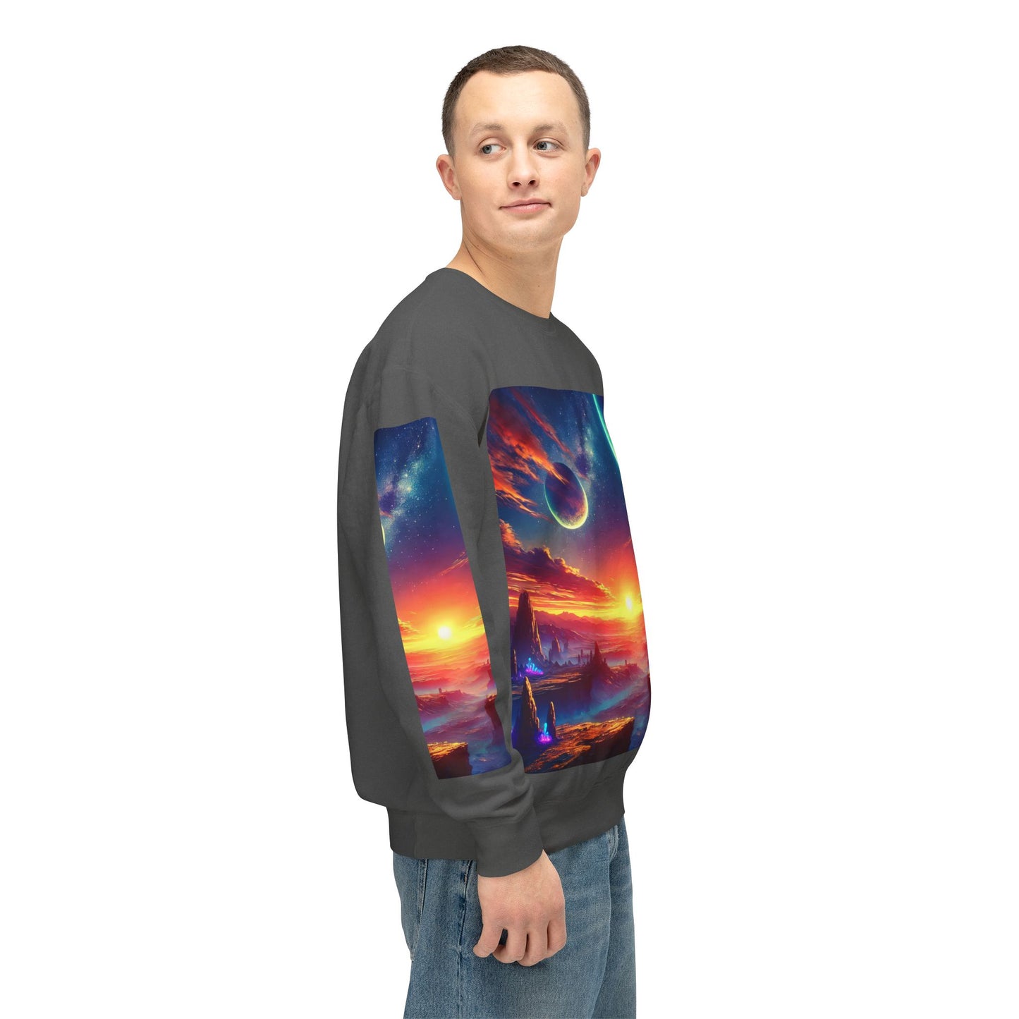 Unisex Lightweight Crewneck Sweatshirt