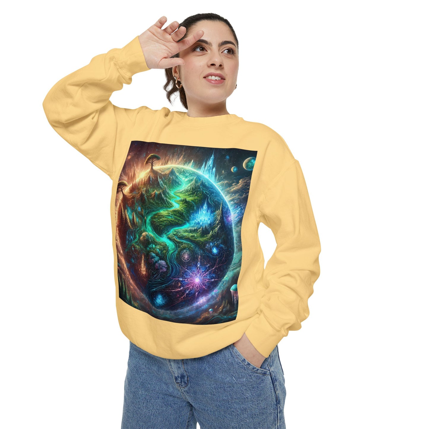 Unisex Garment-Dyed Sweatshirt