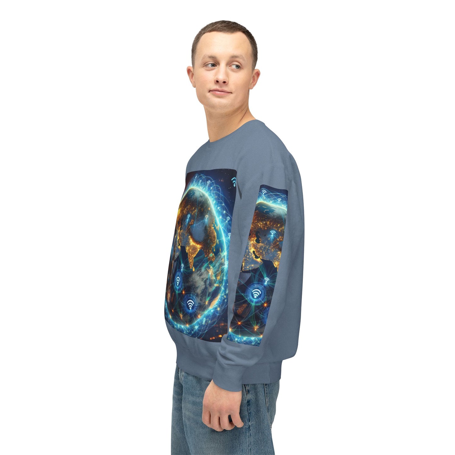 Unisex Lightweight Crewneck Sweatshirt