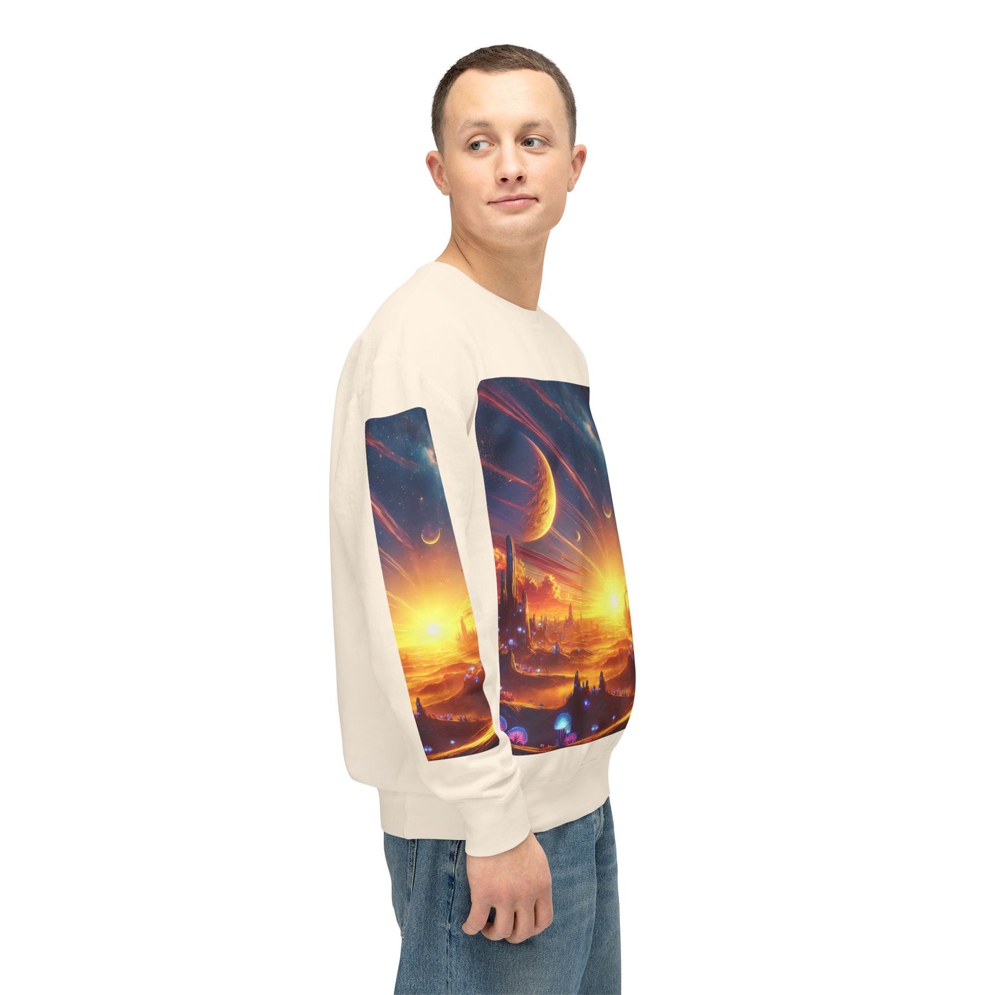 Unisex Lightweight Crewneck Sweatshirt