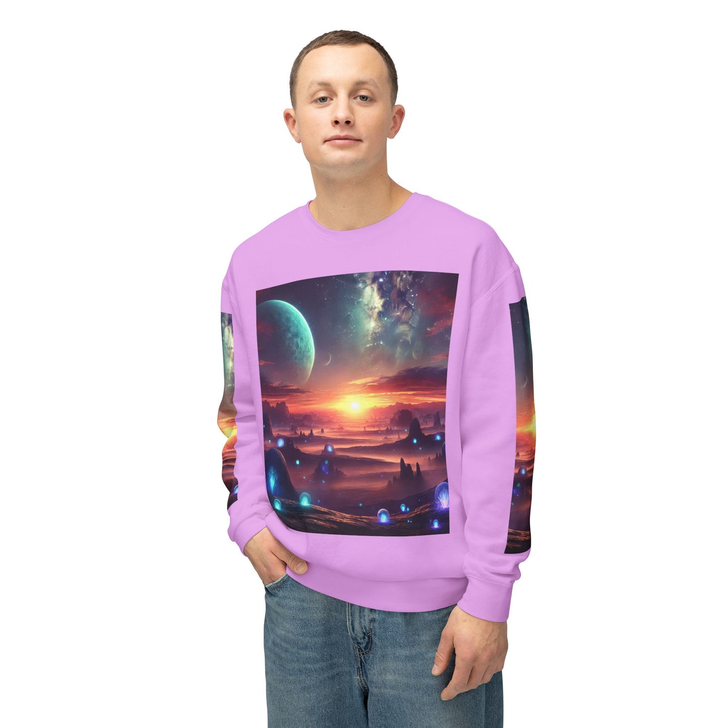 Unisex Lightweight Crewneck Sweatshirt