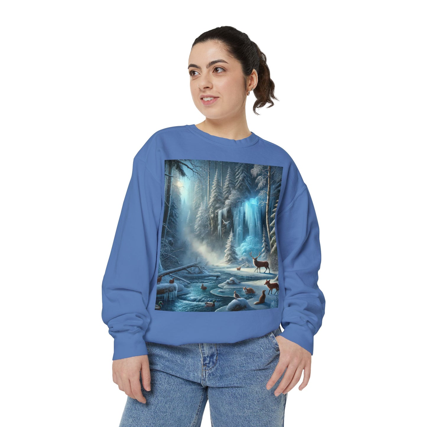 Unisex Garment-Dyed Sweatshirt