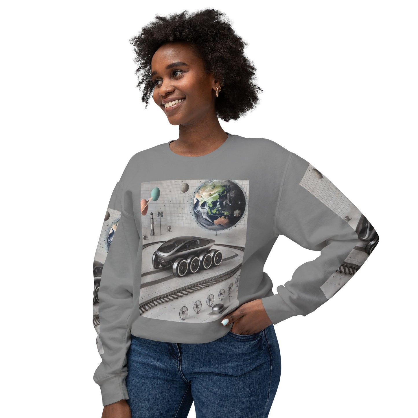 Unisex Lightweight Crewneck Sweatshirt