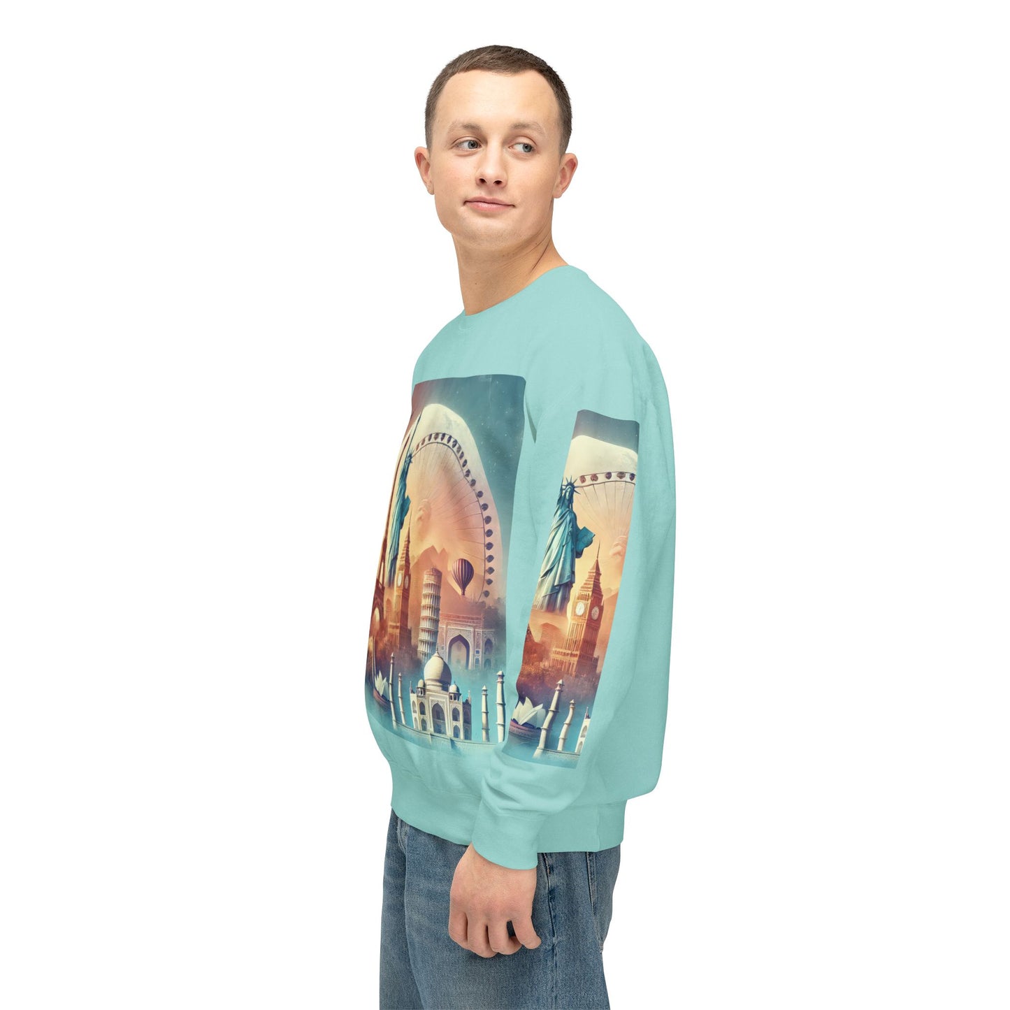 Unisex Lightweight Crewneck Sweatshirt