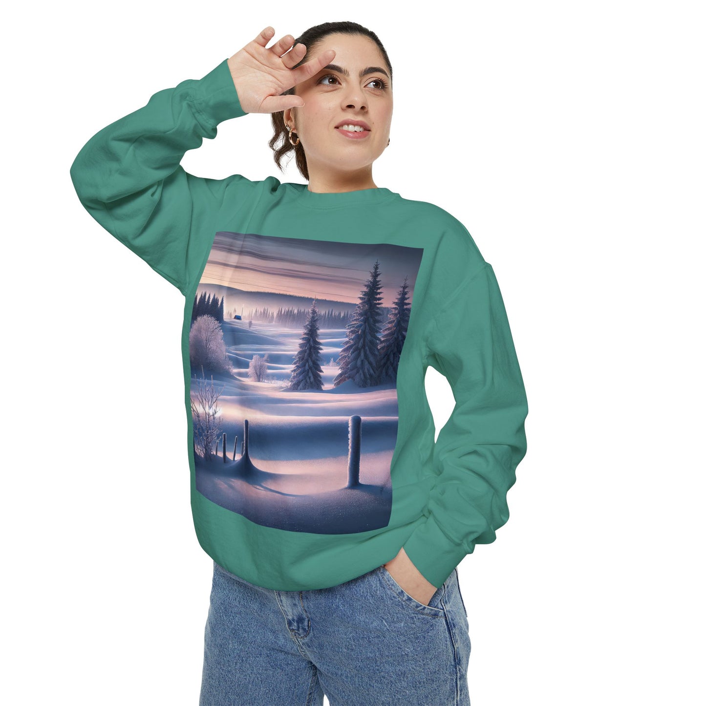 Unisex Garment-Dyed Sweatshirt