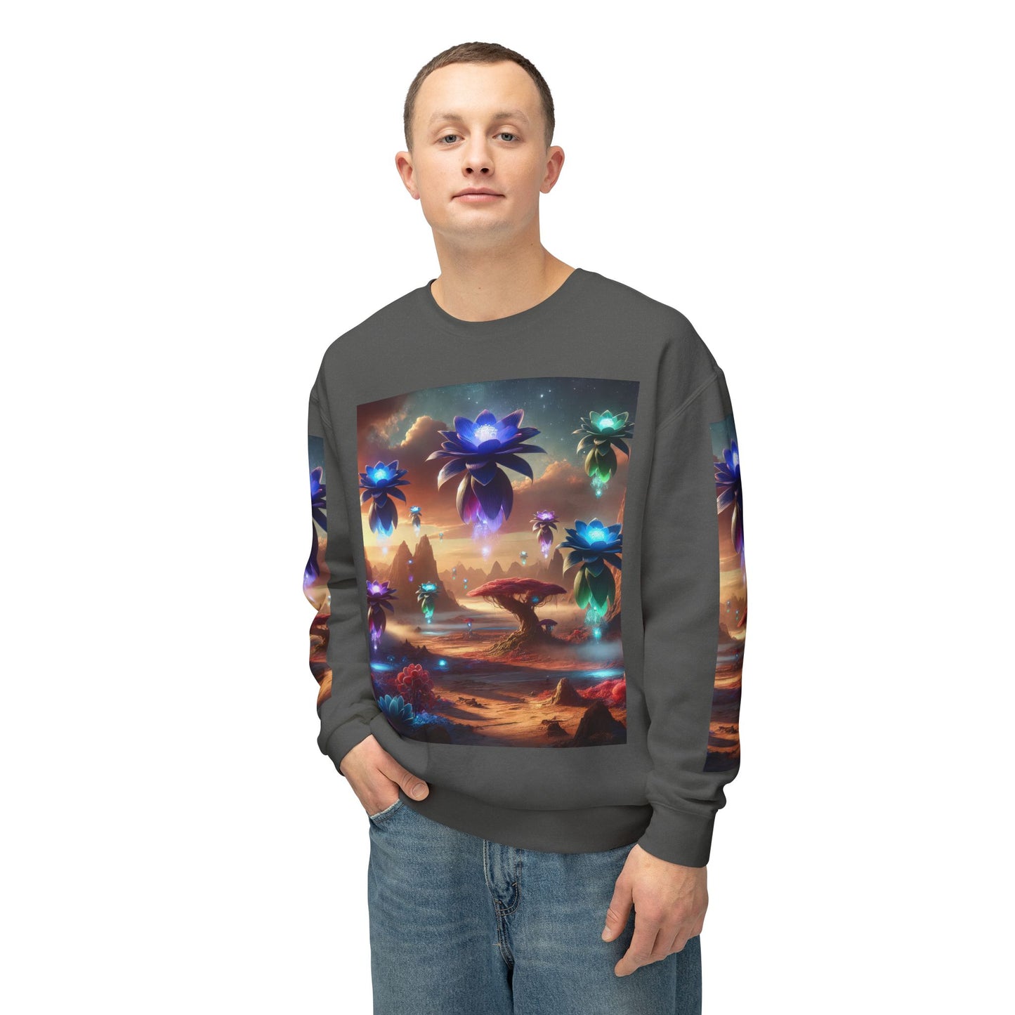 Unisex Lightweight Crewneck Sweatshirt