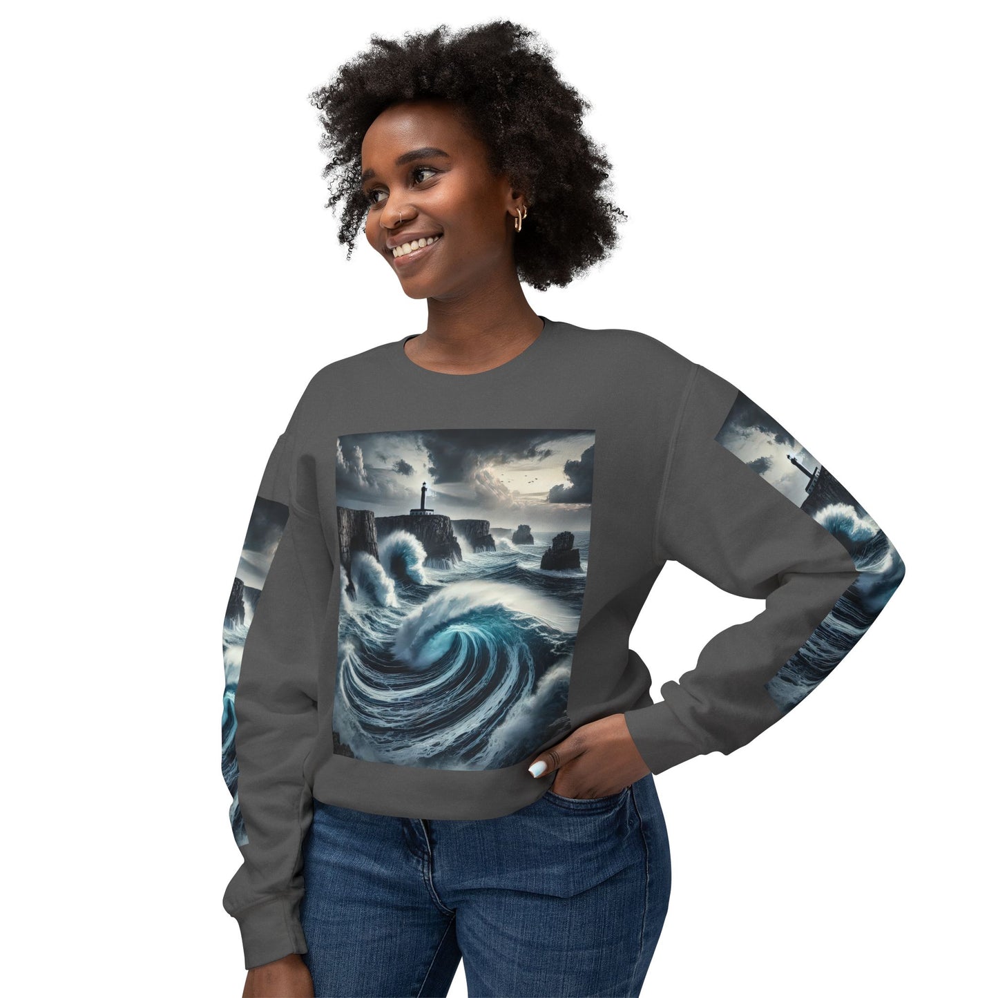 Unisex Lightweight Crewneck Sweatshirt